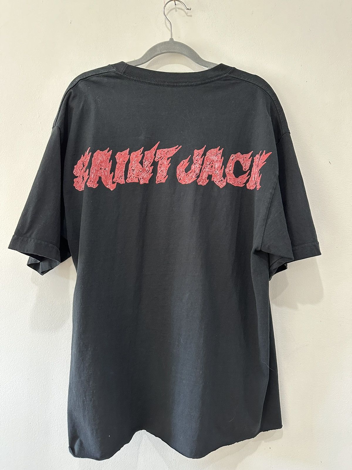 Saint Michael × Travis Scott Cactus Jack Saint Michael Utopia T Shirt Size US L / EU 52-54 / 3 - 3 Thumbnail