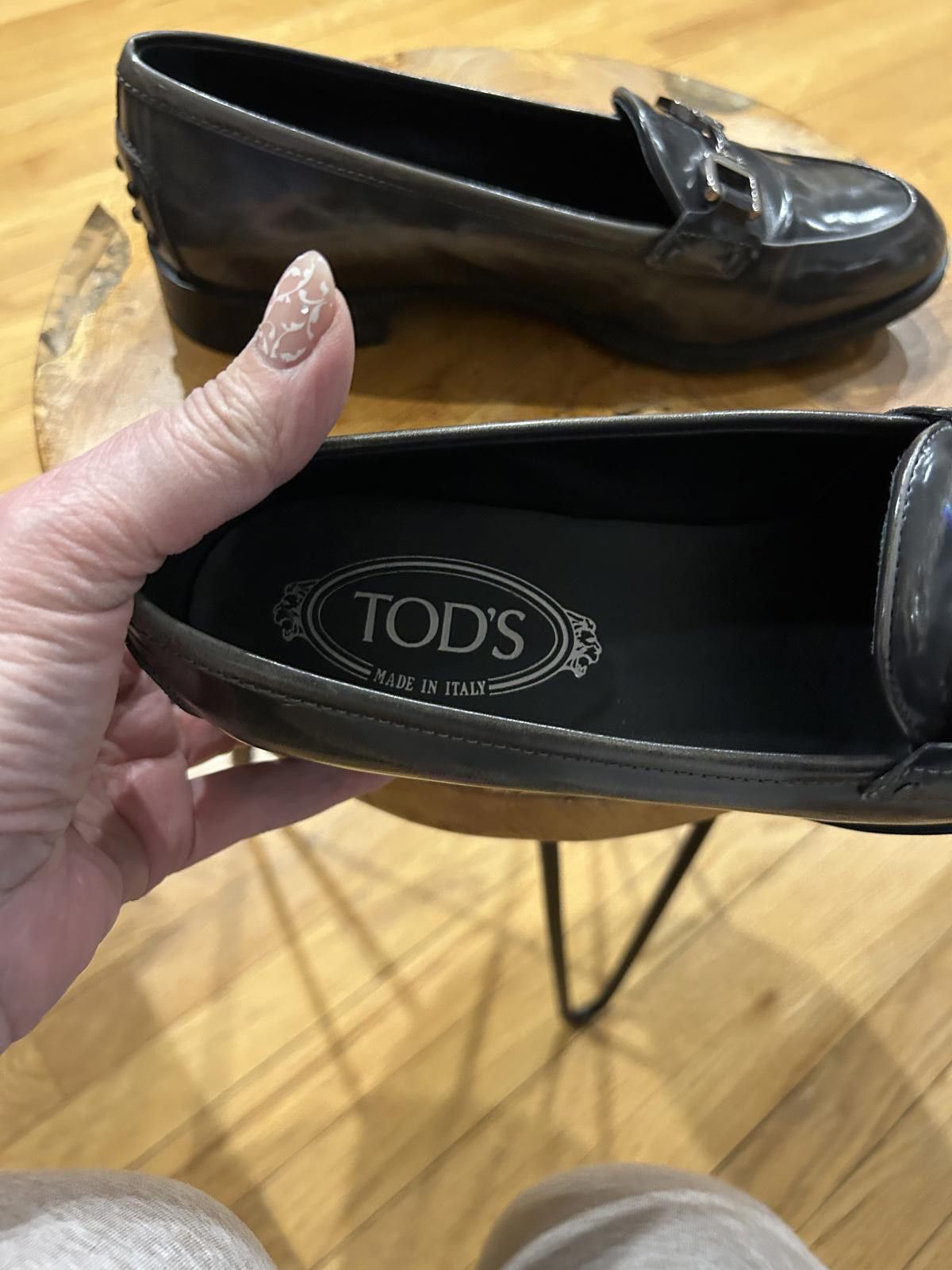 Excellent condition TOD'S bit loafers, size 38.5