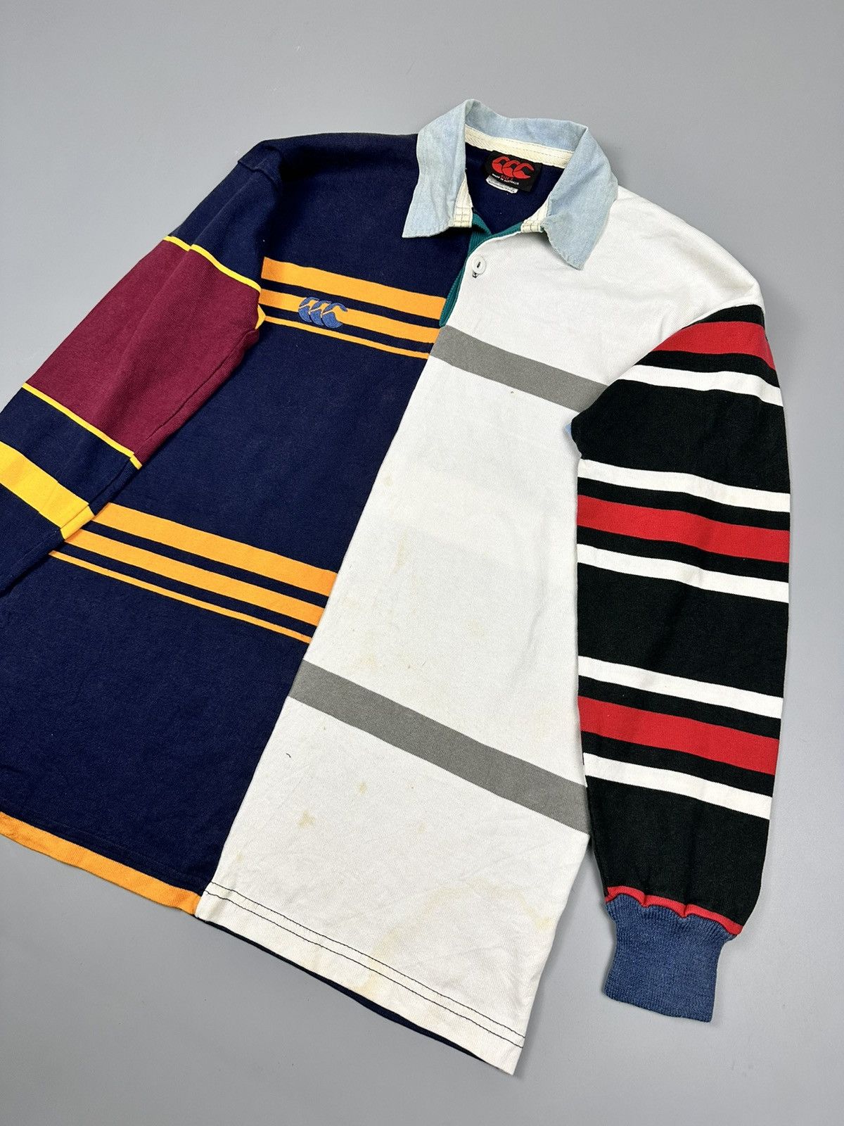 Canterbury of New Zealand × Vintage Vintage Canterbury Of New Zealand Rugby Tee Size US S / EU 44-46 / 1 - 3 Thumbnail