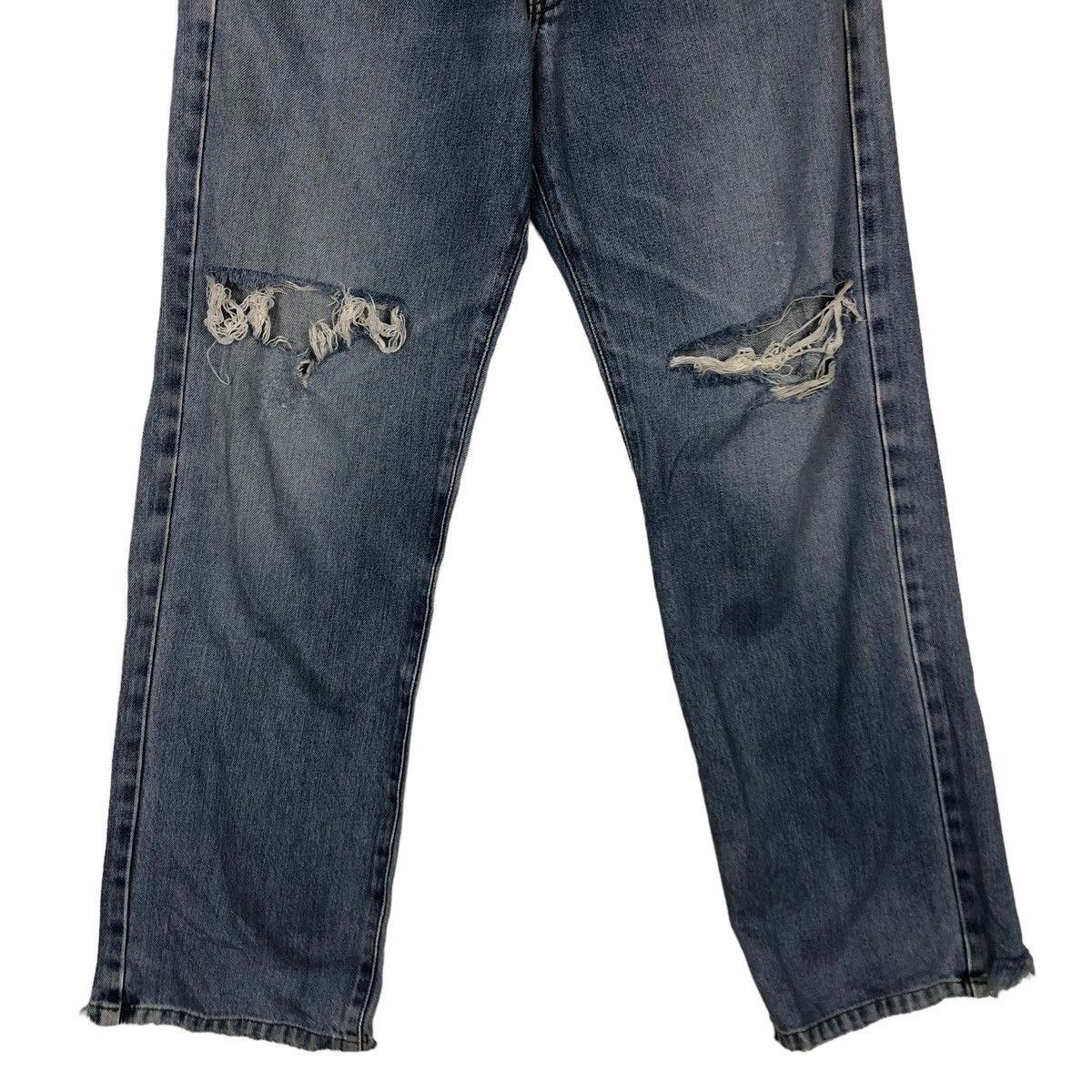 Japanese Brand × Vintage 🔥VINTAGE BIKER DENIM JEANS EDWIN JAPAN ISSEY MIYAKE Size US 32 / EU 48 - 5 Thumbnail