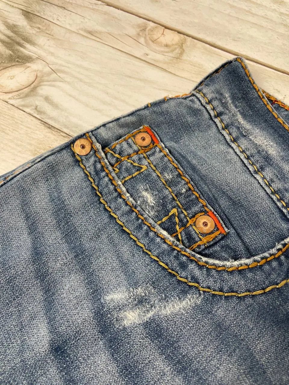 True Religion Vintage True Religion Denim Jeans Japan Y2K Men Size 32x34 Size US 32 / EU 48 - 7 Thumbnail