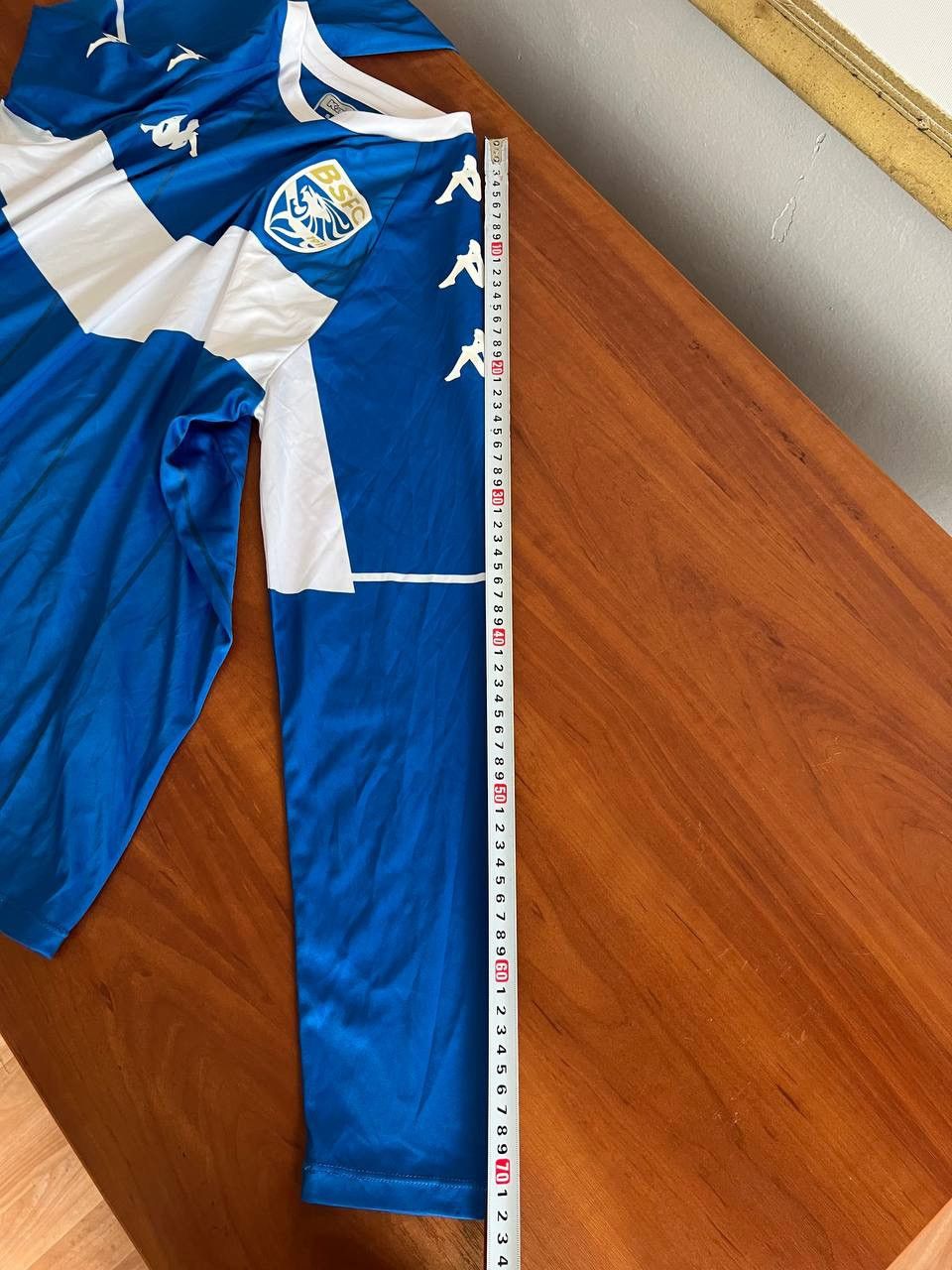 Kappa 2021/22 BRESCIA FC HOME SOCCER JERSEY FOOTBALL SHIRT SIZE S Size US S / EU 44-46 / 1 - 19 Thumbnail