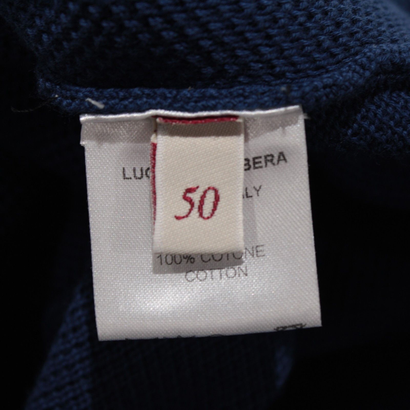 Luciano Barbera Luciano Barbera Sweater Size US M in Blue Size US M / EU 48-50 / 2 - 8 Thumbnail