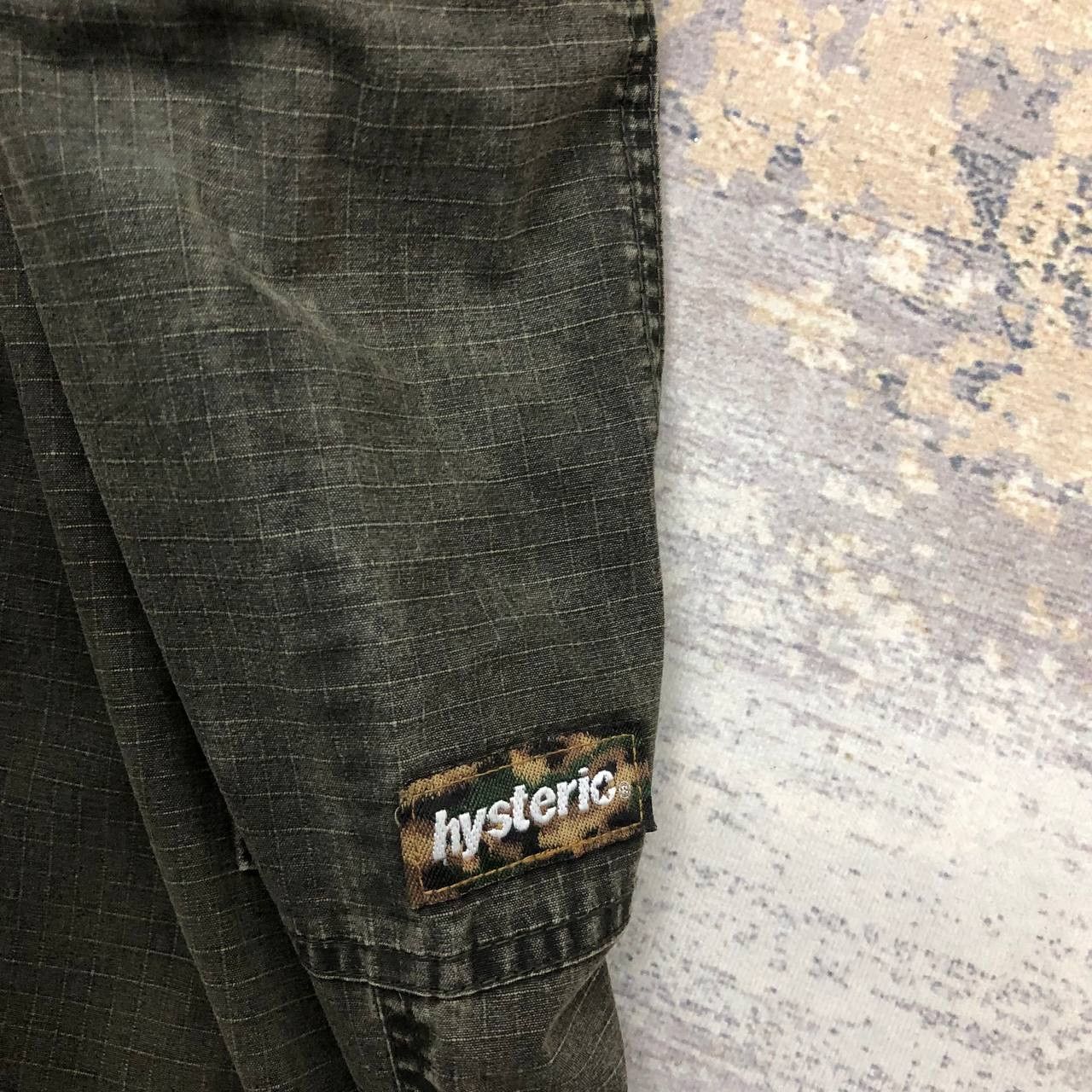 Hysteric Glamour P145 HYSTERIC RIPSTOP DENIM PANTS Size US 30 / EU 46 - 5 Thumbnail