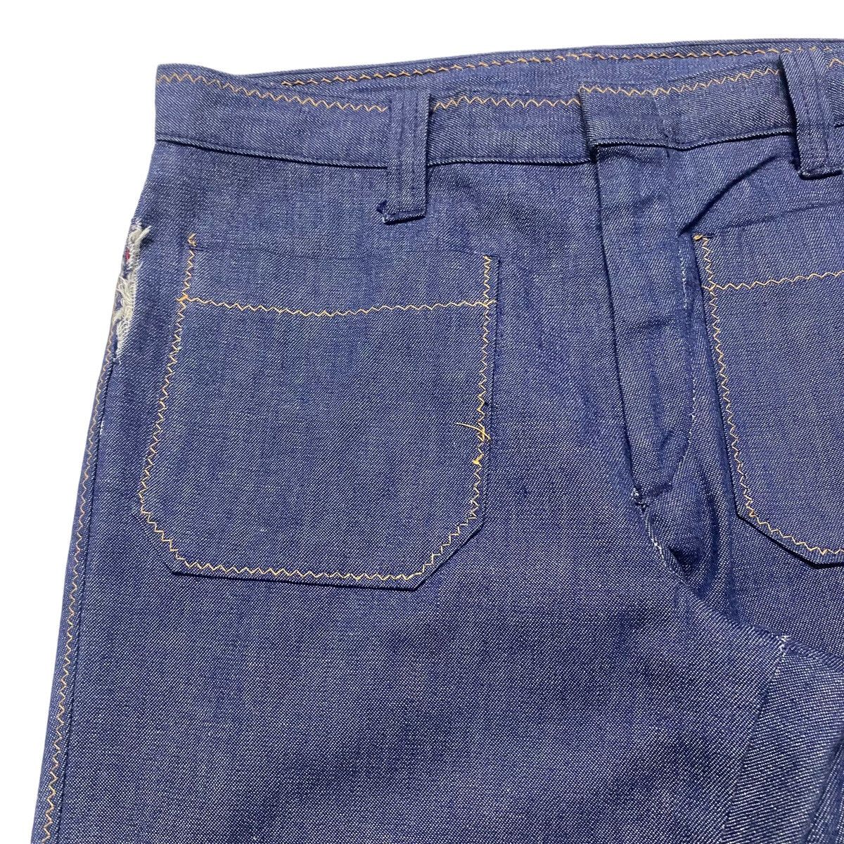 Sears Vintage 60s Sears Kings Road Denim Super Flare Jeans Size US 31 - 5 Thumbnail