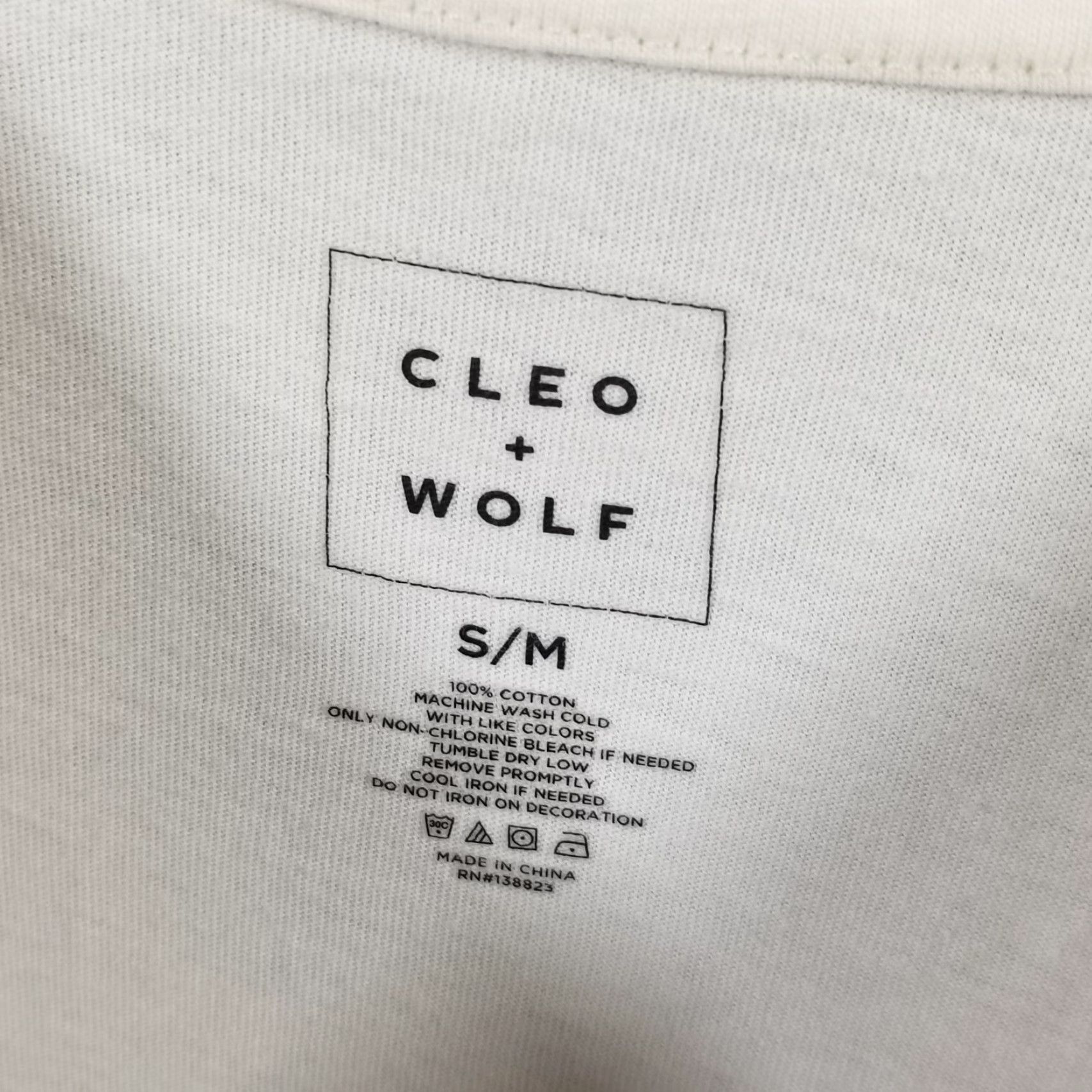 Vintage Cleo + Wolf Women's Medium White Short Sleeve Graphic Tee American Spirit Eagle Size M / US 6-8 / IT 42-44 - 3 Thumbnail