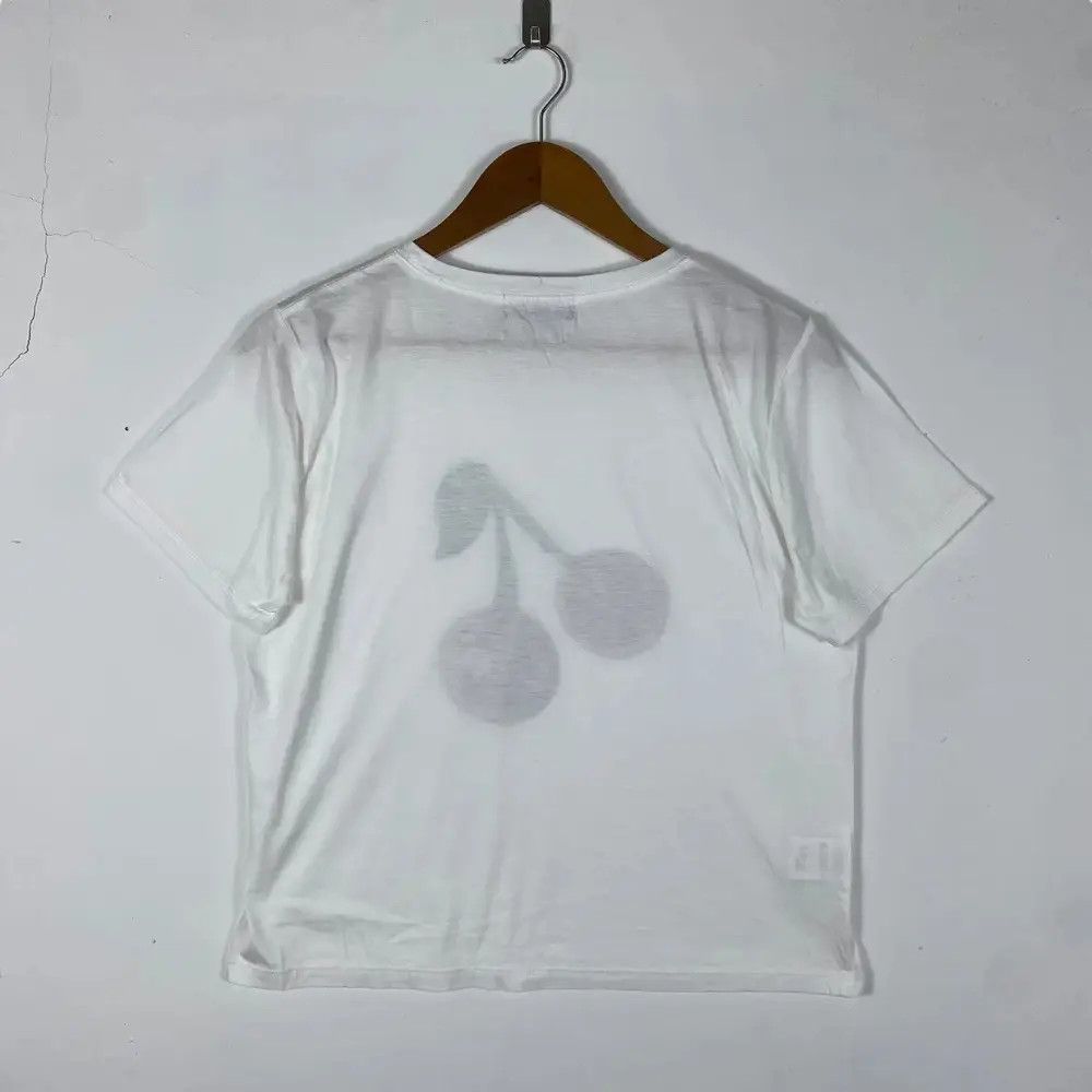 Designer SONIA RYKIEL COLLECTION Cherry Graphic Women Tee Shirt Size M / US 6-8 / IT 42-44 - 5 Thumbnail