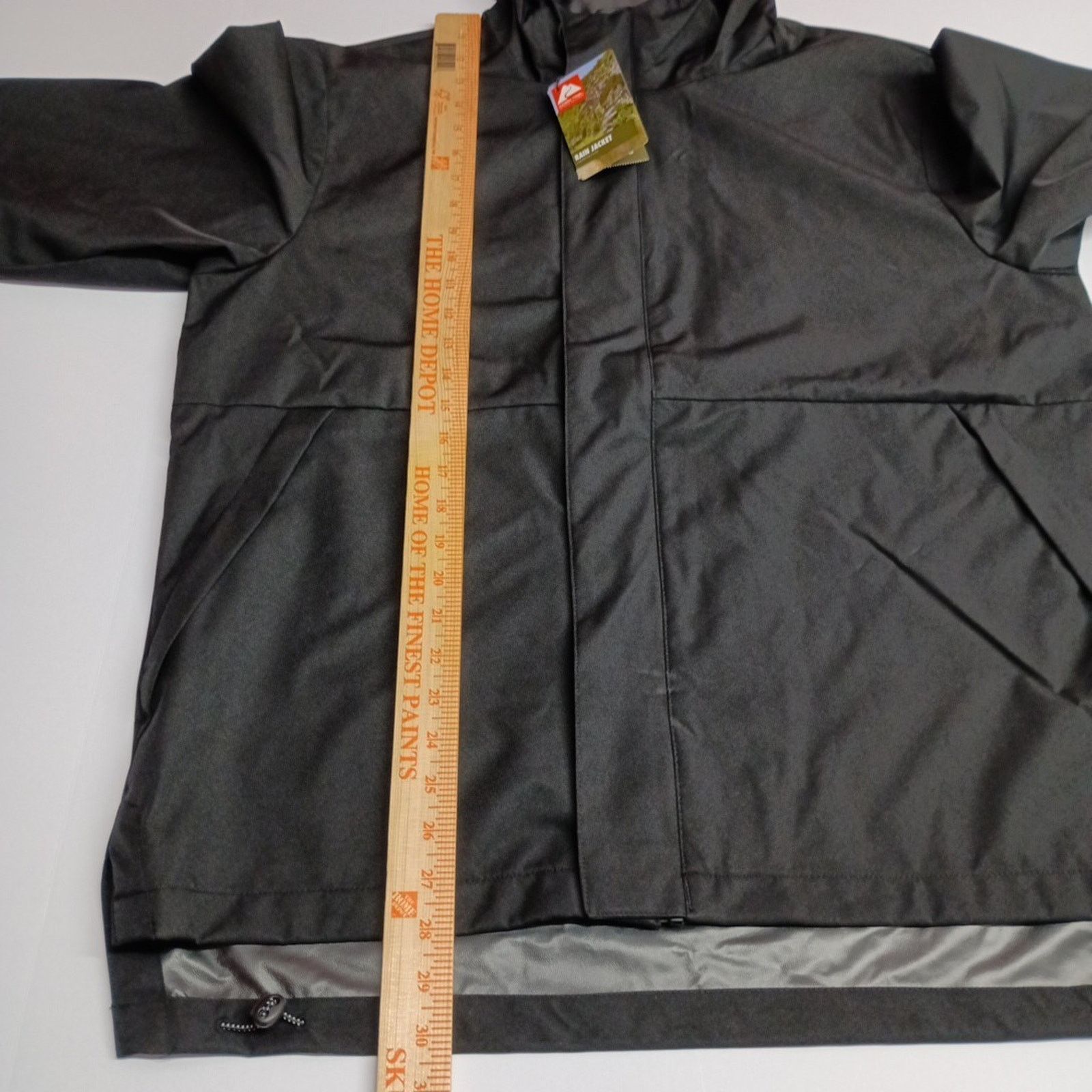 Other Ozark Trail Rain Jacket Men's Size L Black Waterproof Hood Size US L / EU 52-54 / 3 - 8 Thumbnail