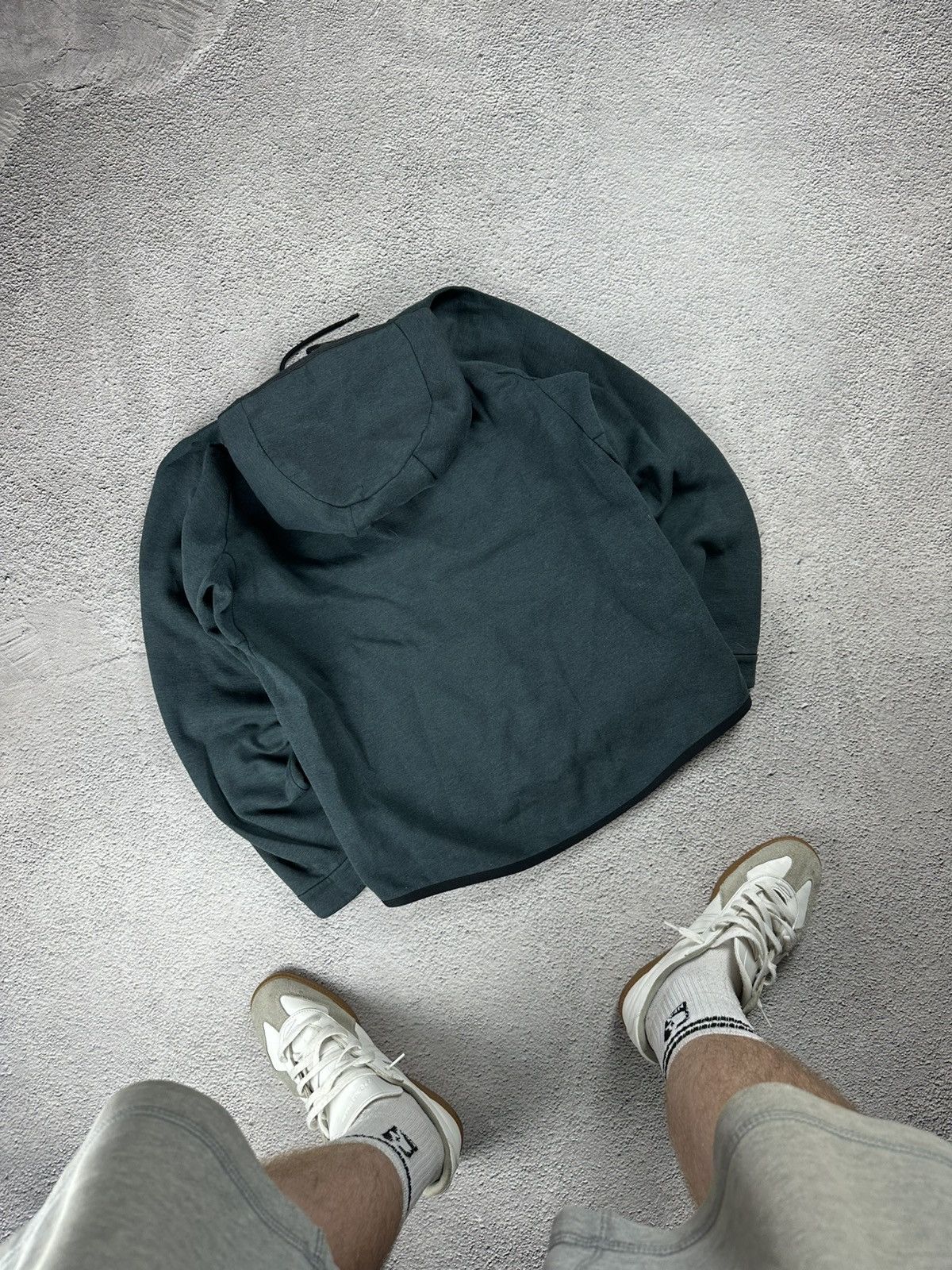 Nike Vintage Nike Tech Fleece Full Zip Hoodie Y2K Drill Style SK8 Size US M / EU 48-50 / 2 - 2 Thumbnail