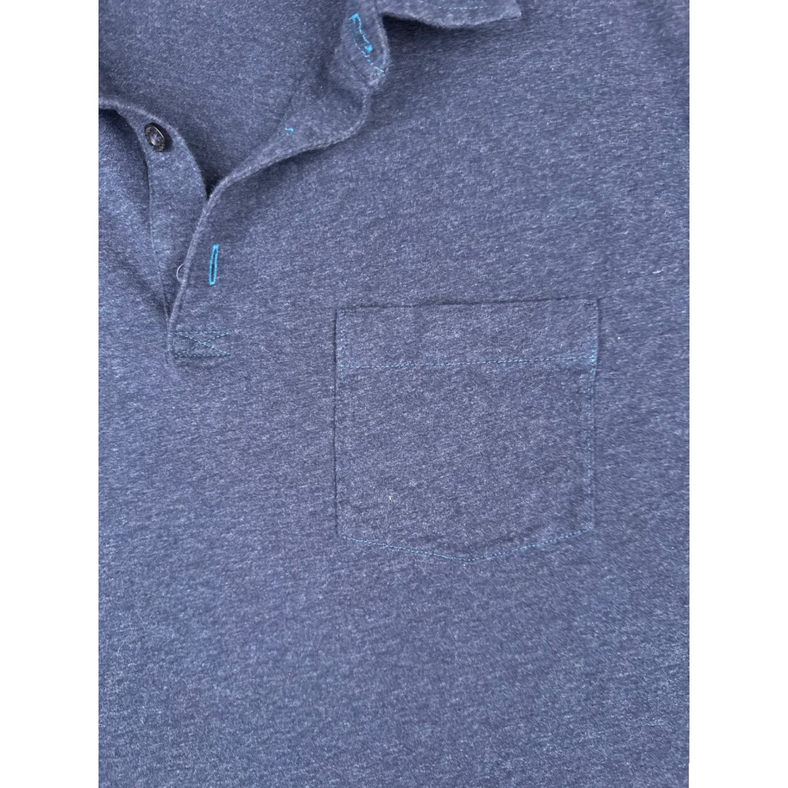 Patagonia Patagonia Polo Shirt Adult Large Blue 100% Cotton Pocket Mens Size US L / EU 52-54 / 3 - 6 Thumbnail
