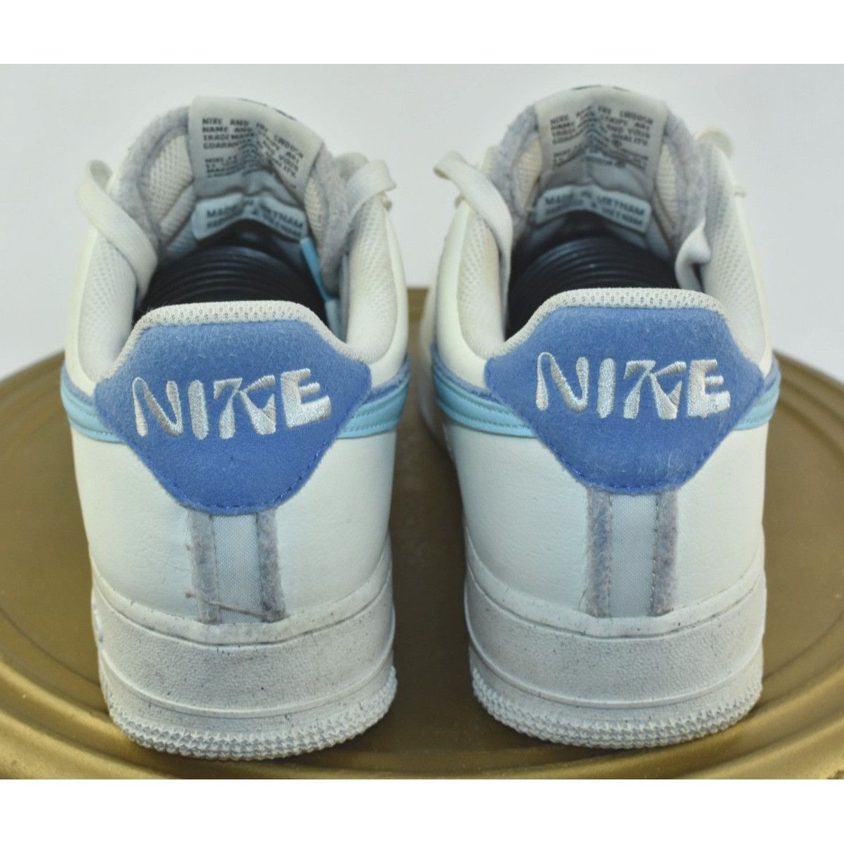 Nike Nike Air Force 1 '07 LV8 82 Men's Shoes Size 8 Blue Chill/Wh Size US 8 / EU 41 - 4 Thumbnail