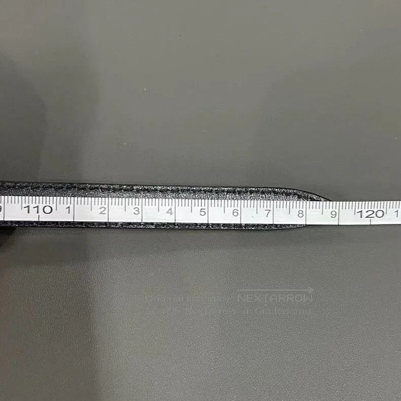 Dior dior black leather belt with sleek design. Size ONE SIZE - 6 Thumbnail