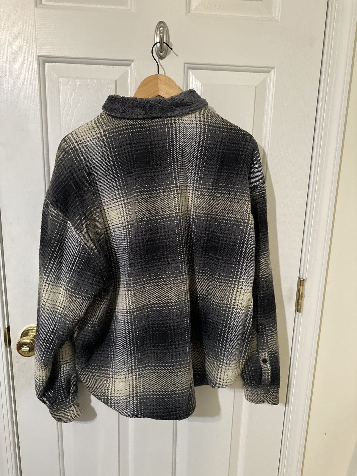 MNML MNML Flannel Snap Sherpa Lined Shirt - XL - BNWT Size US XL / EU 56 / 4 - 2 Thumbnail