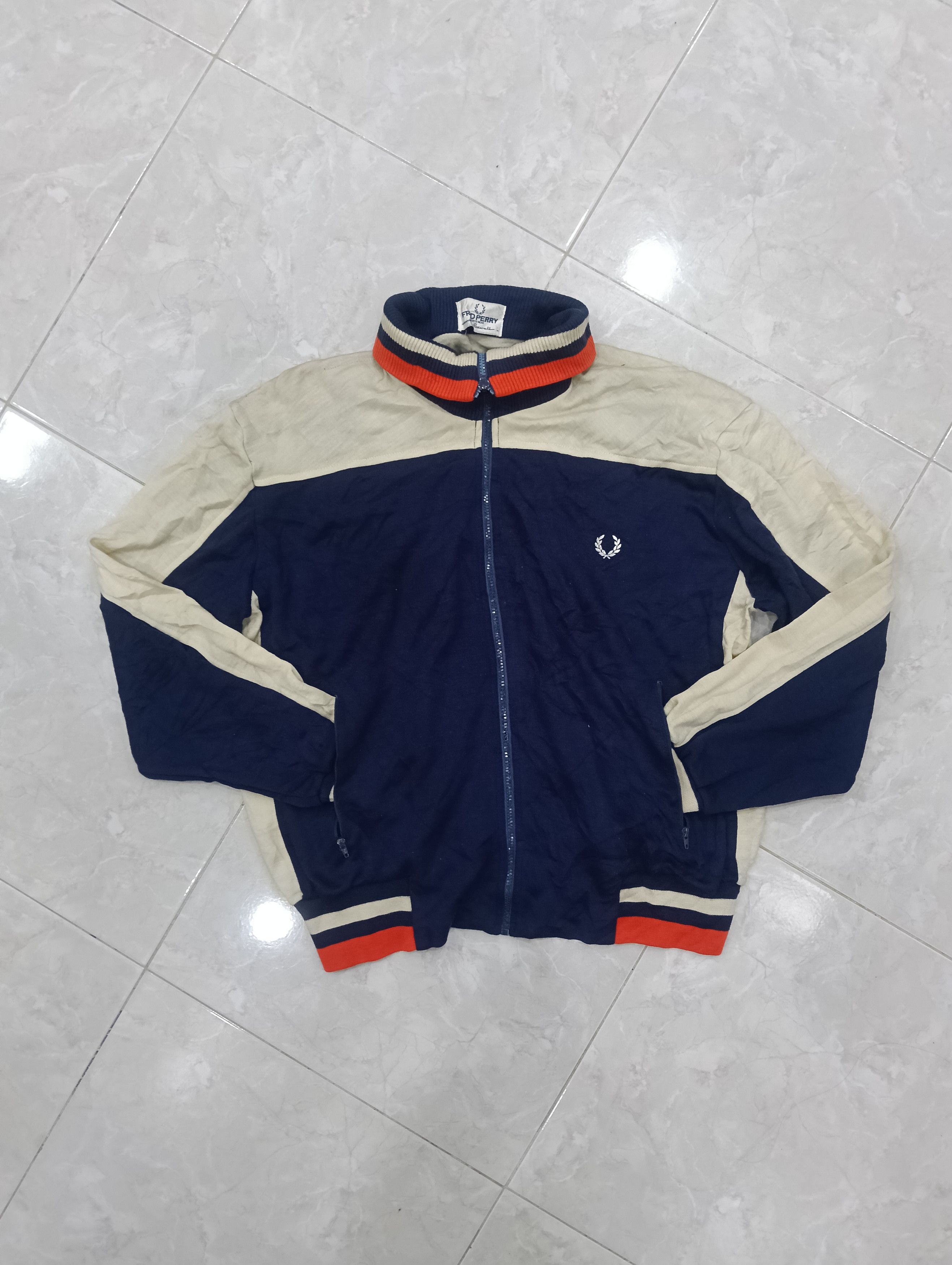 Fred Perry Vintage 80s Fred Perry Like Tracktop Size US L / EU 52-54 / 3 - 2 Thumbnail