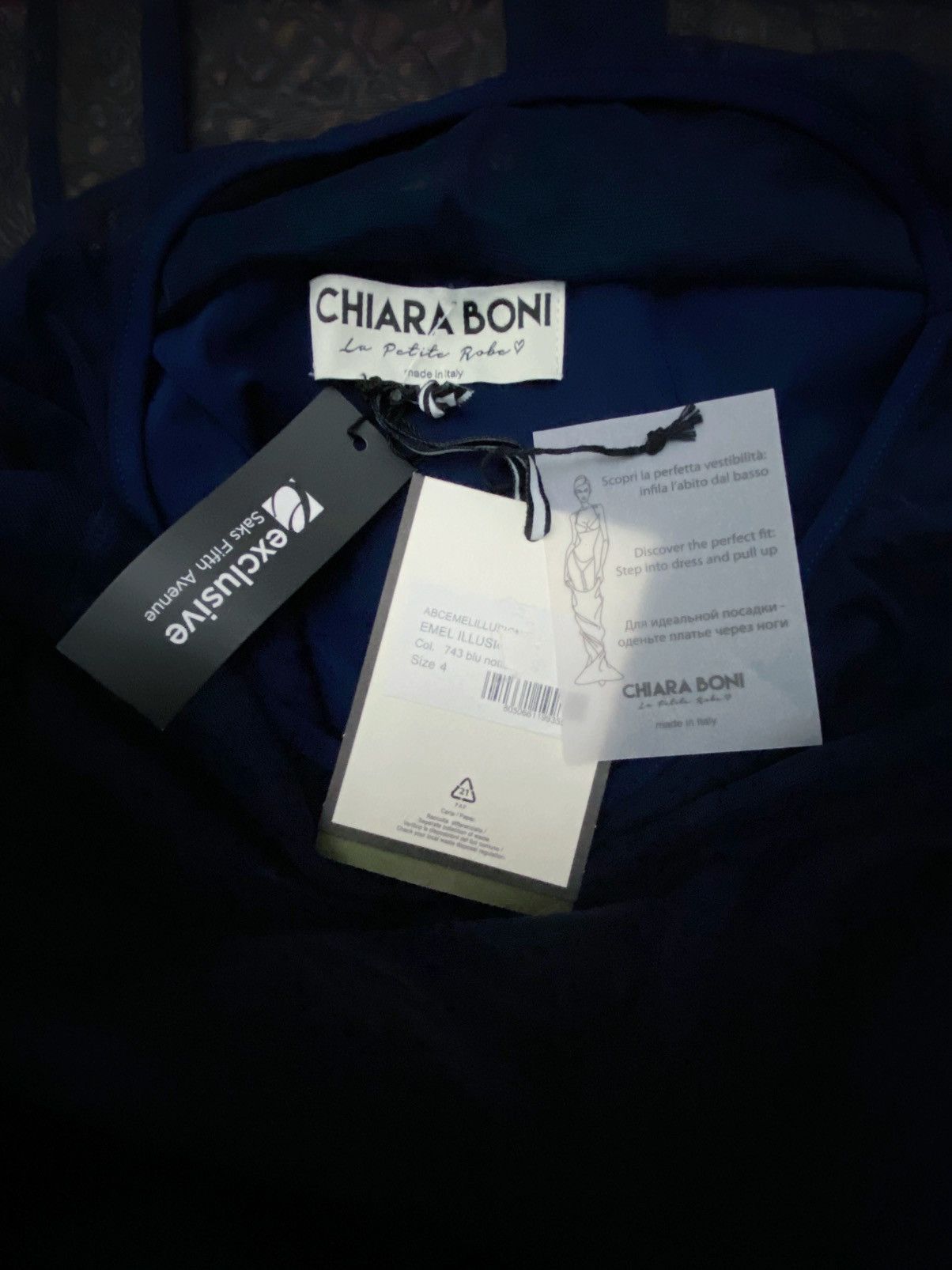 Chiara Boni Chiara Boni Illusion Rosette Minidress size 40/us size 4 Size S / US 4 / IT 40 - 5 Thumbnail