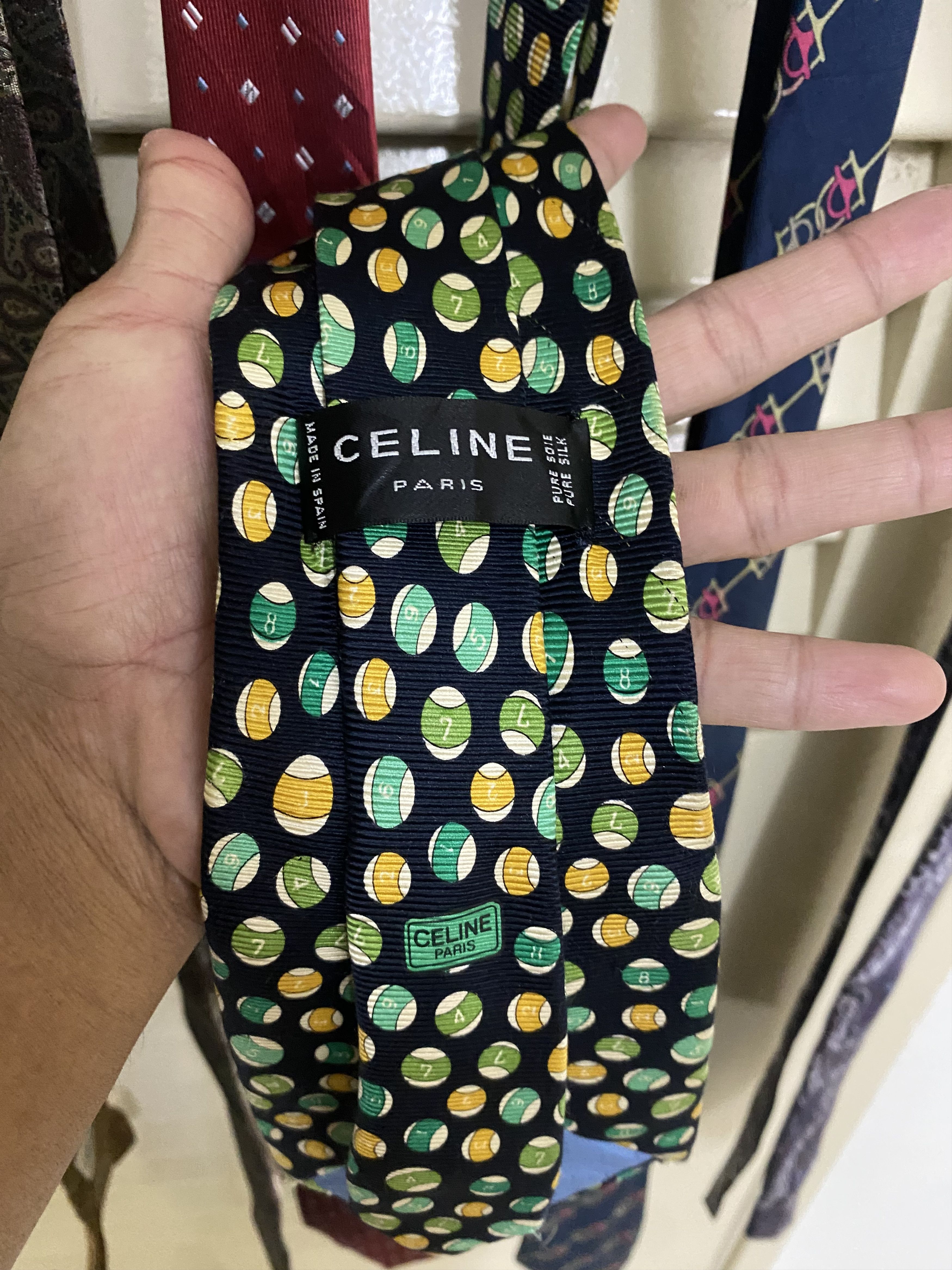 Celine Lots of Tie Gucci Moschino Versace Celine Dries Van Noten Size ONE SIZE - 3 Thumbnail