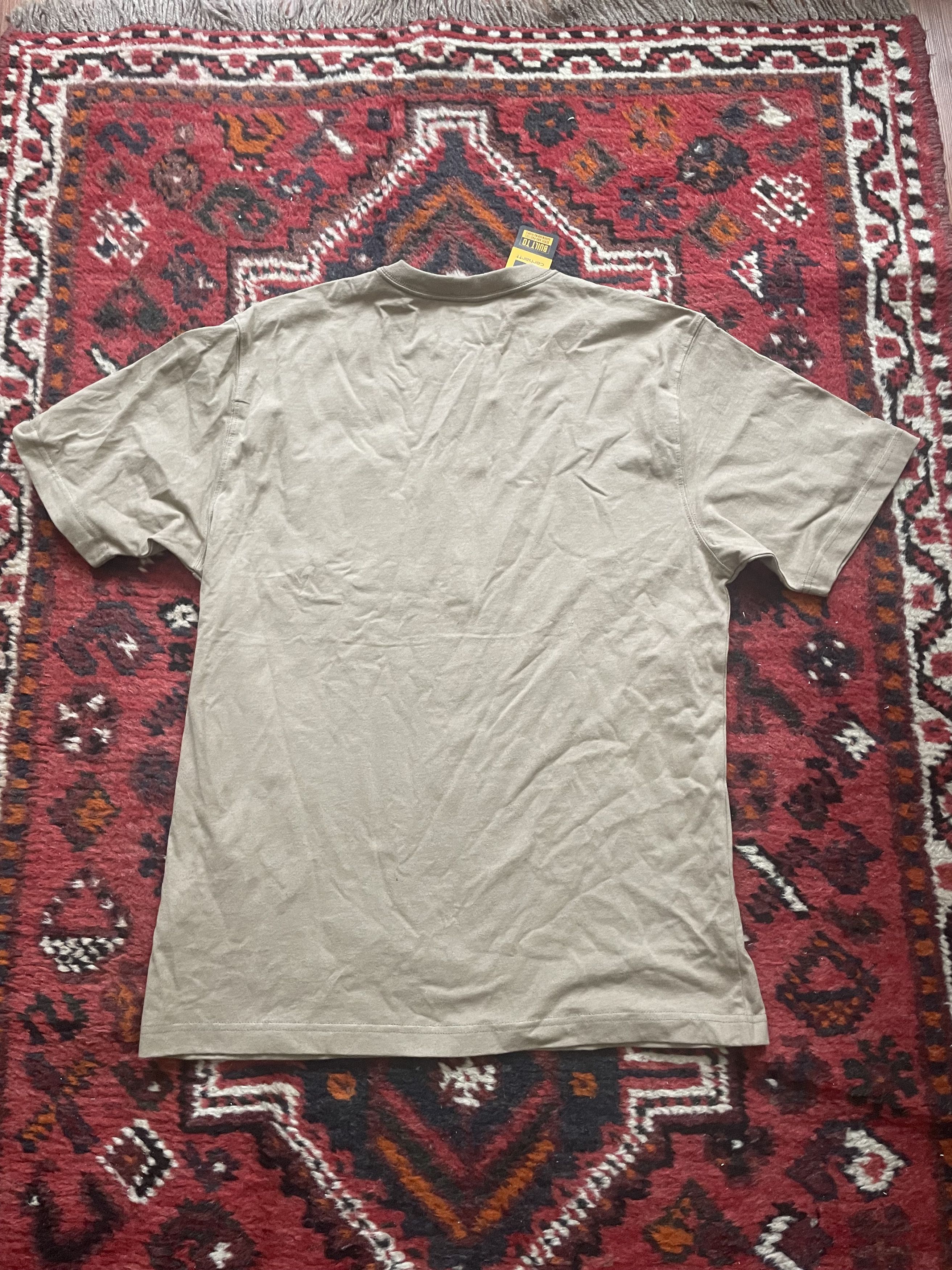 Carhartt Carhartt Pocket T-Shirt K87 DES - Sand Workwear Size US M / EU 48-50 / 2 - 2 Thumbnail