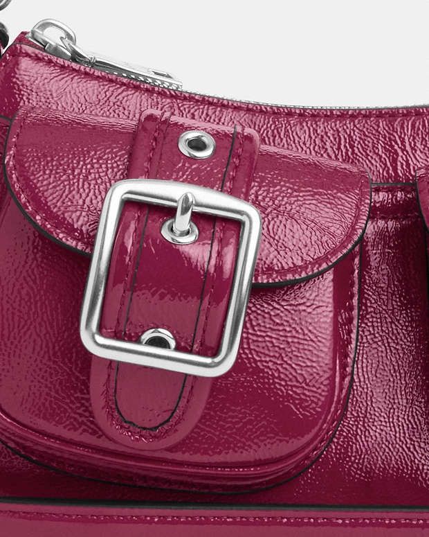 Coach NWT Coach Ashton Baguette Bag CV943-novelty leather/Pink Size ONE SIZE - 6 Thumbnail