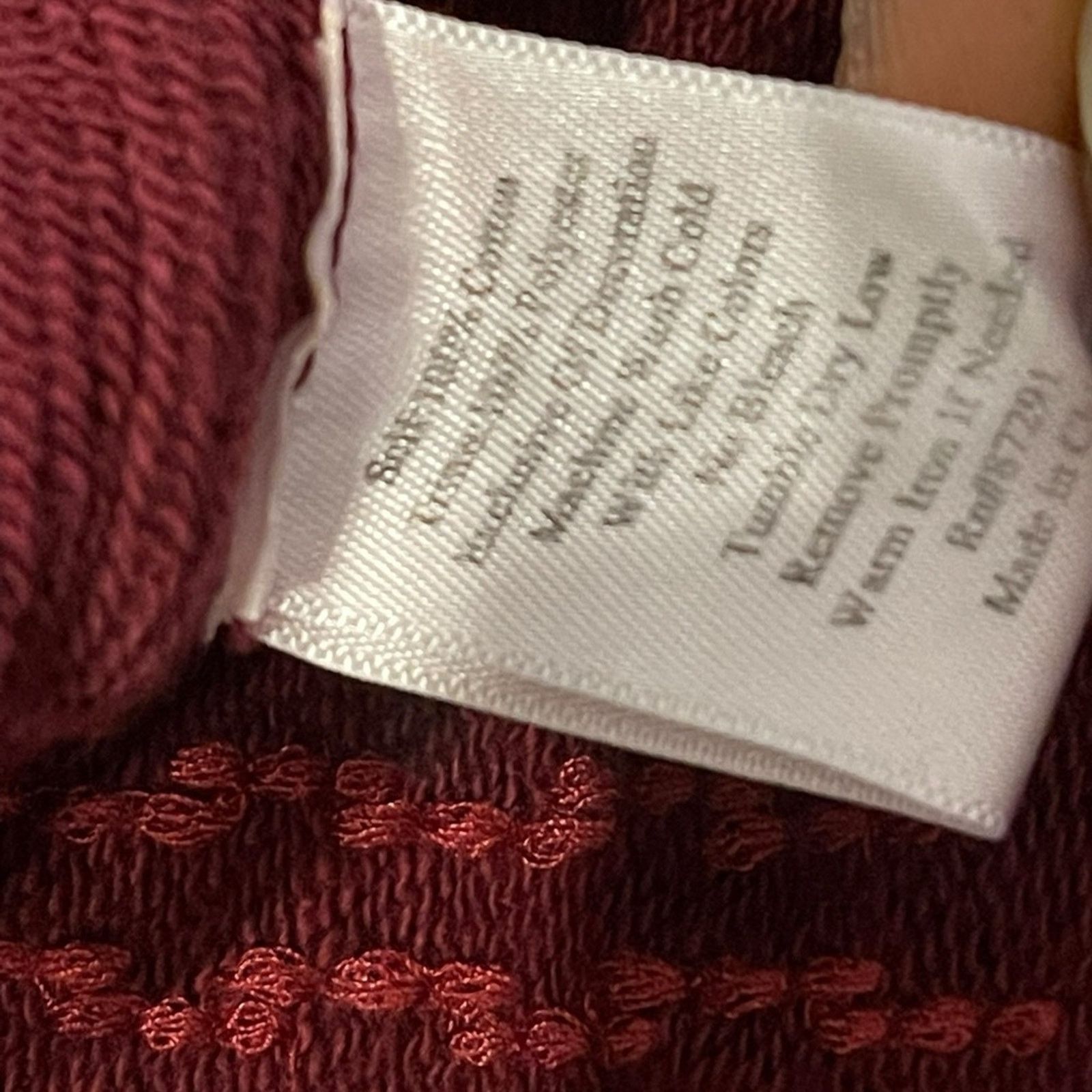 Johnny Was Johnny was burgundy cape poncho embroidered kimona jacket M Size M / US 6-8 / IT 42-44 - 9 Thumbnail