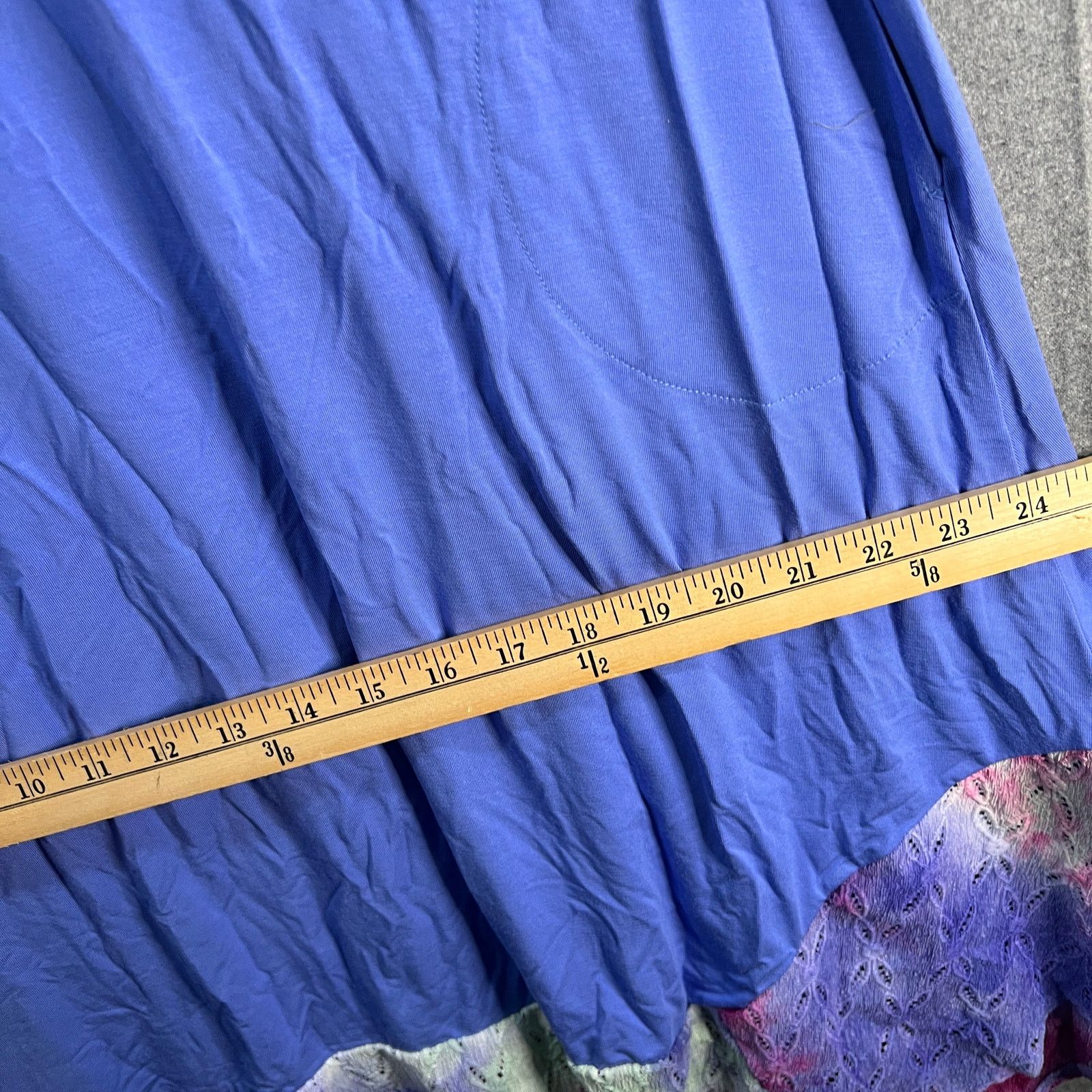 Other LOGO by Lori Goldstein Dress with Tie-Dye Hem Gemstone Size S / US 4 / IT 40 - 7 Thumbnail