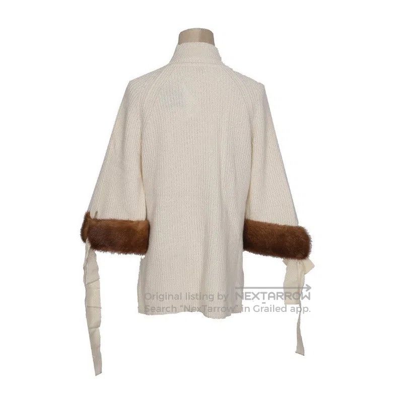 Fendi Fendi Cashmere blended with mink fur knitted sweater Size XS / US 0-2 / IT 36-38 - 2 Thumbnail