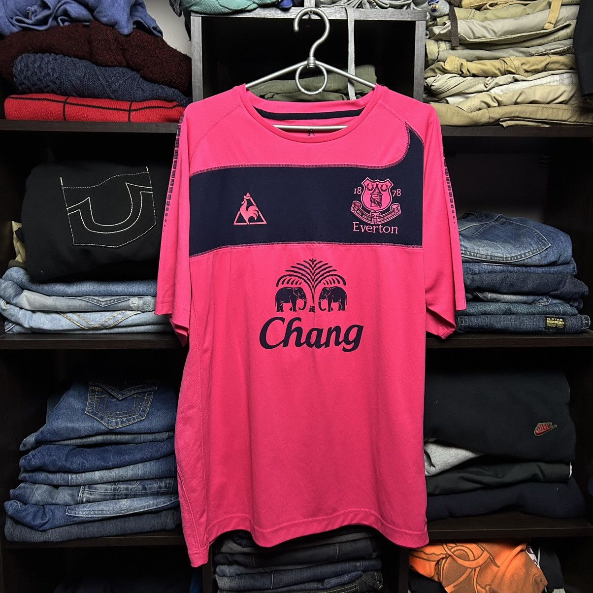 Le Coq Sportif Vintage Le Coq Sportif Everton 2000’s Home soccer jersey Size US XL / EU 56 / 4 - 1 Thumbnail