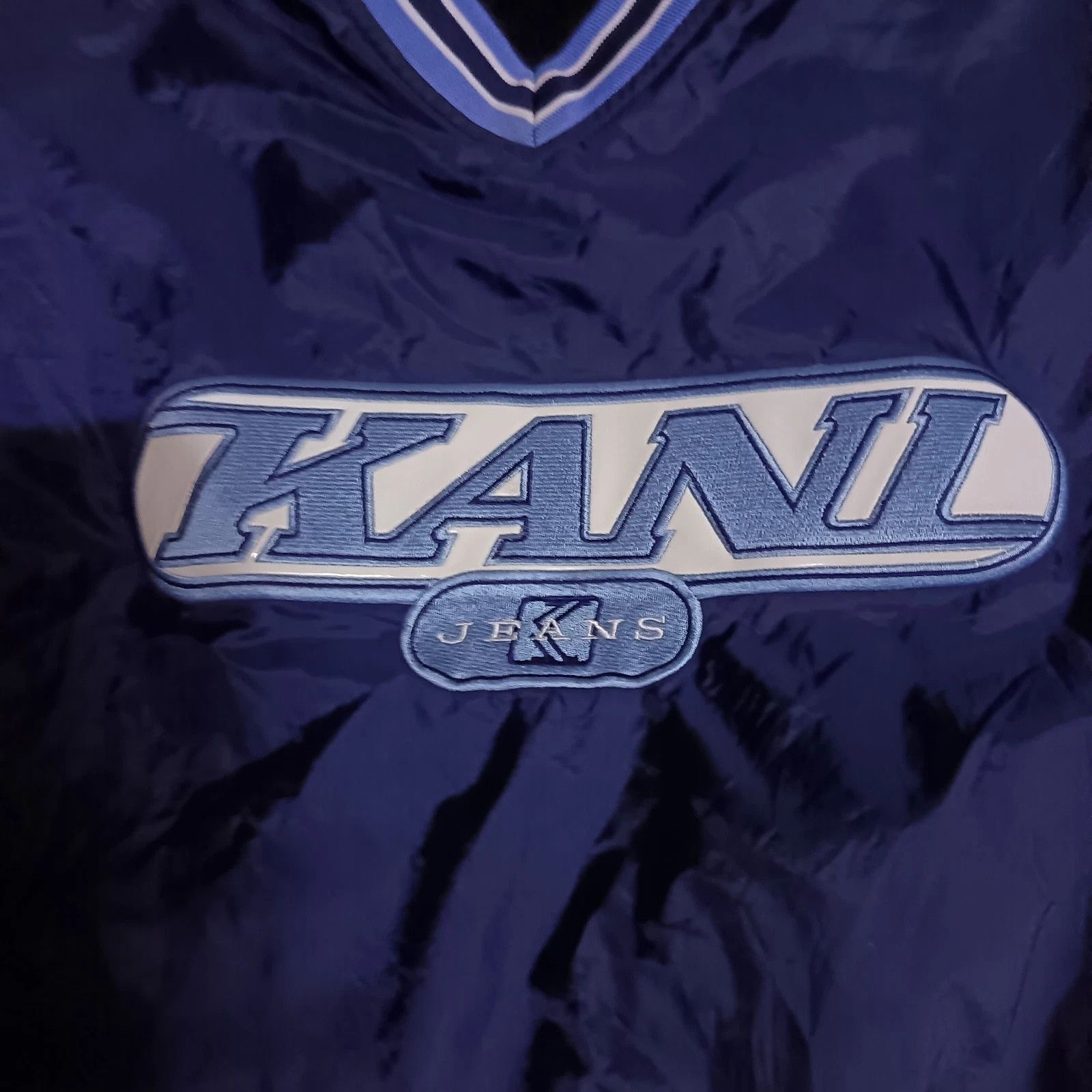 Karl Kani Karl Kani Kani Jeans Vintage Streetwear Pullover Windbreaker Size US L / EU 52-54 / 3 - 2 Thumbnail