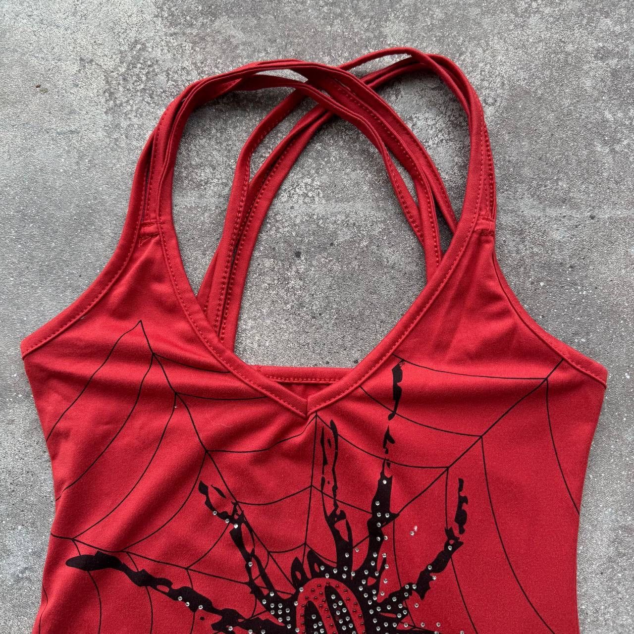 20471120 × Vintage Super Sexy Y2K Glamour Rave Opium Vintage Tank Top Size S / US 4 / IT 40 - 3 Thumbnail