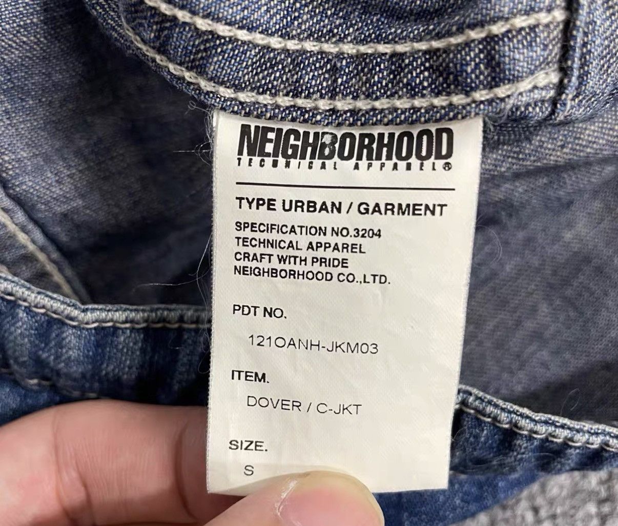 Neighborhood Neighborhood Denim Trench Coat J16 Size US S / EU 44-46 / 1 - 5 Thumbnail