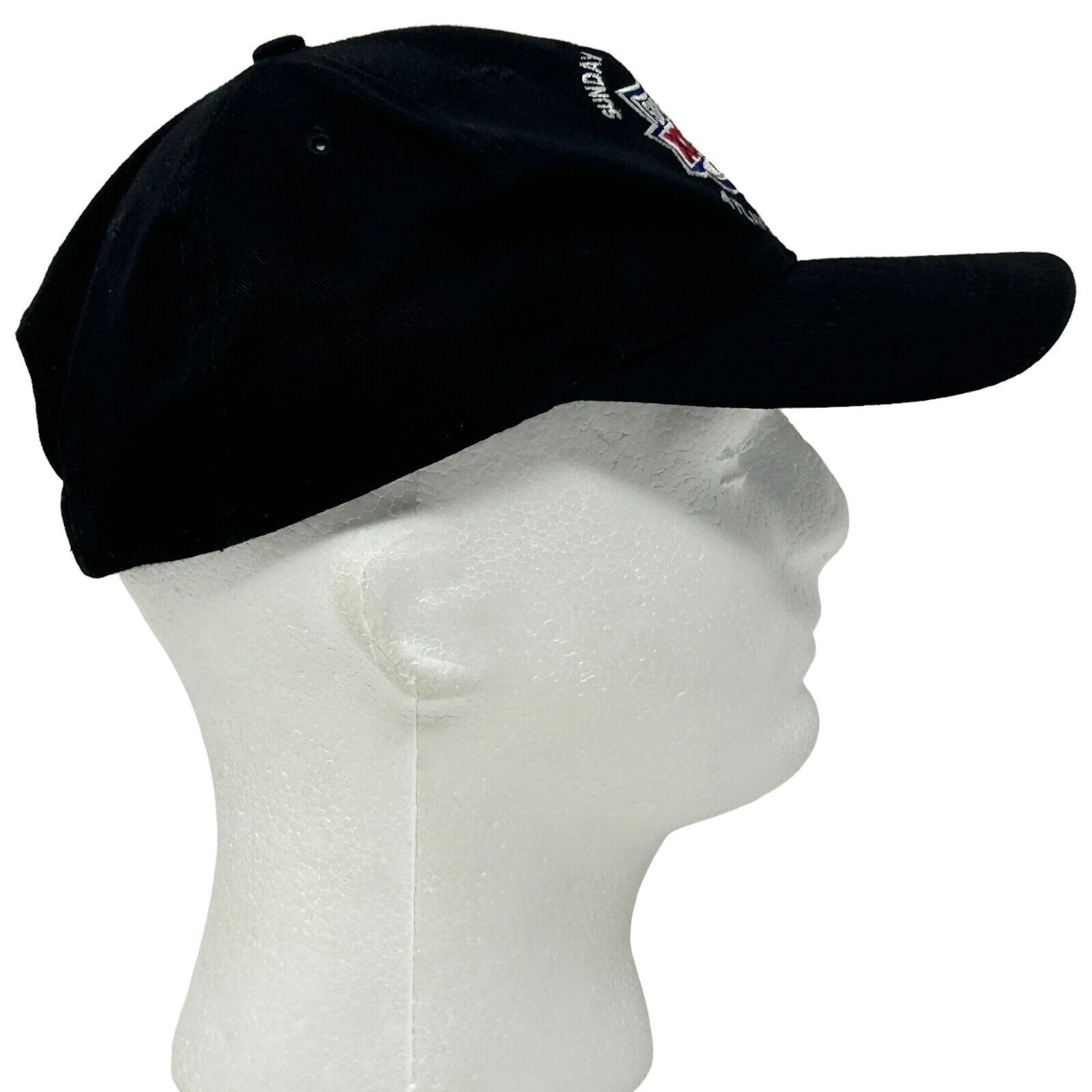 Logo 7 Vintage Y2Ks Super Bowl XXXIV Hat Baseball Cap Rams Black Size ONE SIZE - 7 Thumbnail