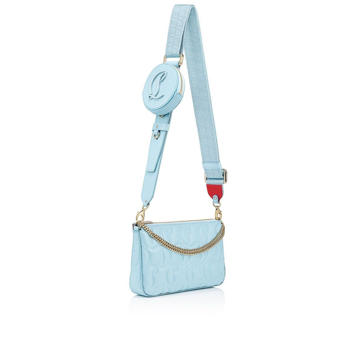 Christian Louboutin o1s1wg110225 Size: OS /Loubila Crossbody Bag in Blue Size ONE SIZE - 3 Thumbnail