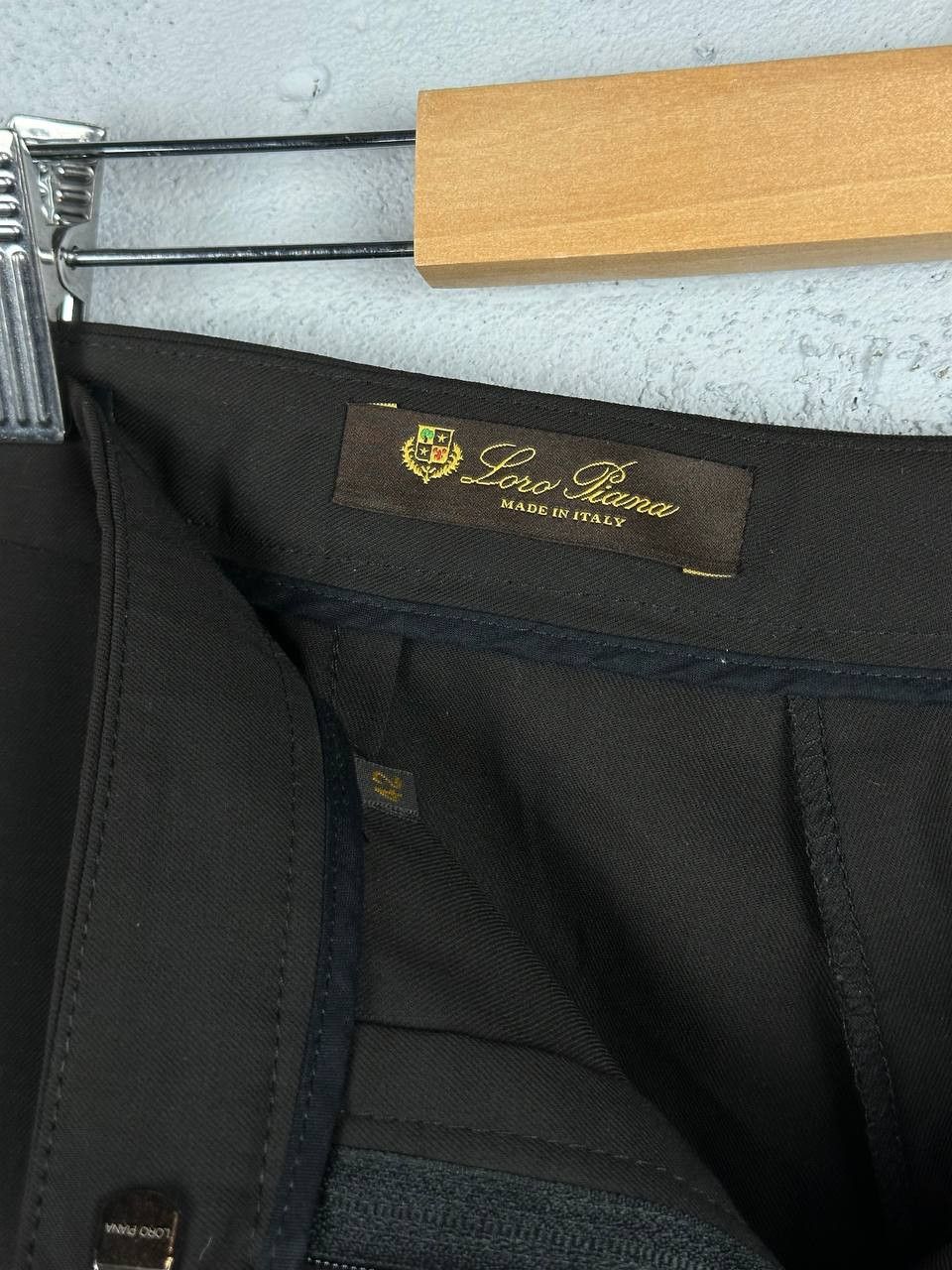 Loro Piana LORO PIANA Wool Women Wide Casual Trousers Size 28" / US 6 / IT 42 - 7 Thumbnail