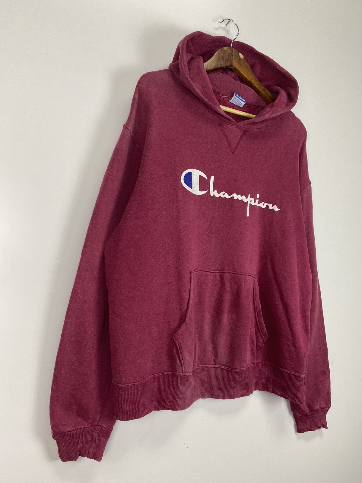 Champion × Vintage Vintage Champion big logo hoodies Size US L / EU 52-54 / 3 - 5 Thumbnail