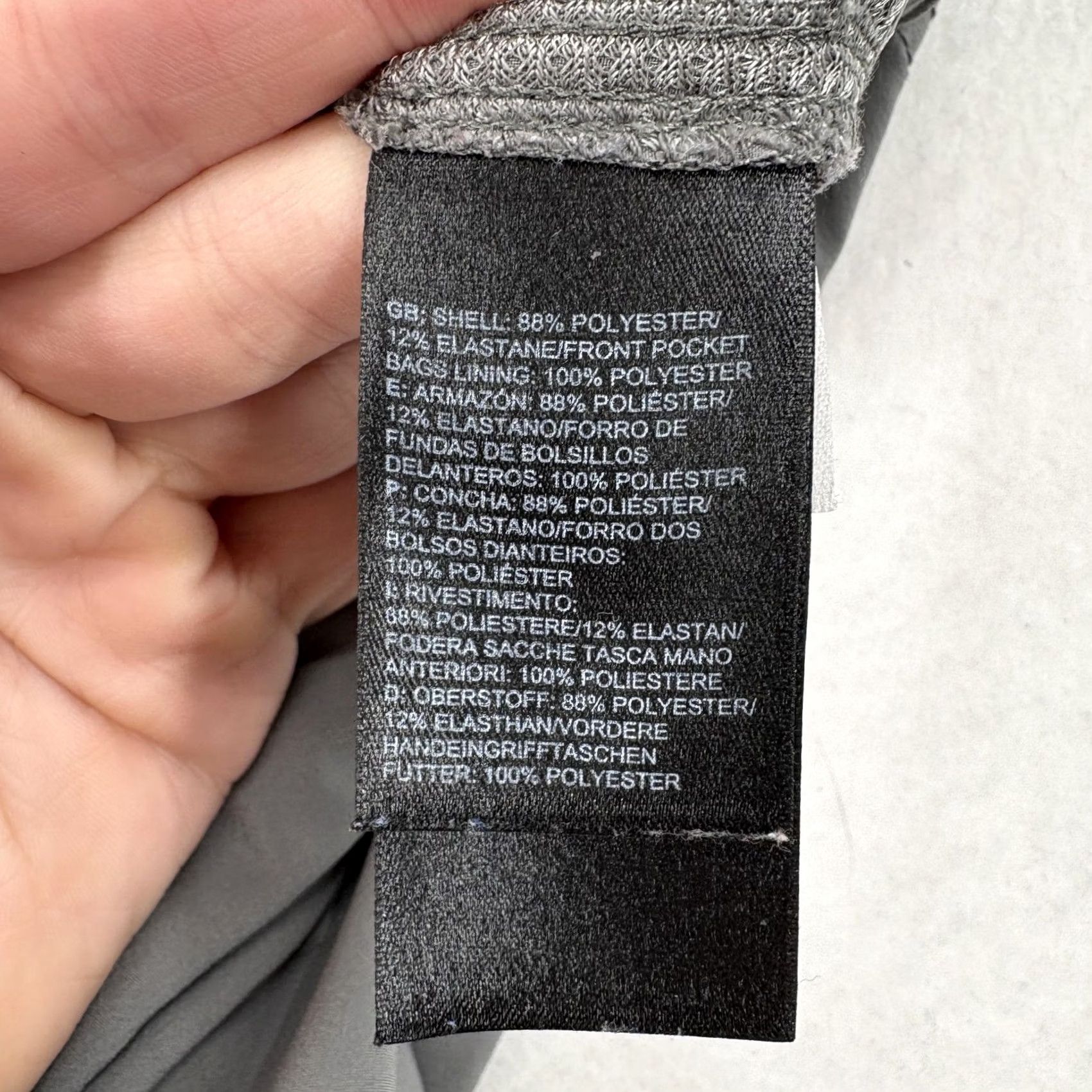 The North Face VINTAGE? No. The North Face Sheltay Pants Womens 6 Gray Jogger Lightweight Stretch Trail Camp Size 28" / US 6 / IT 42 - 5 Thumbnail