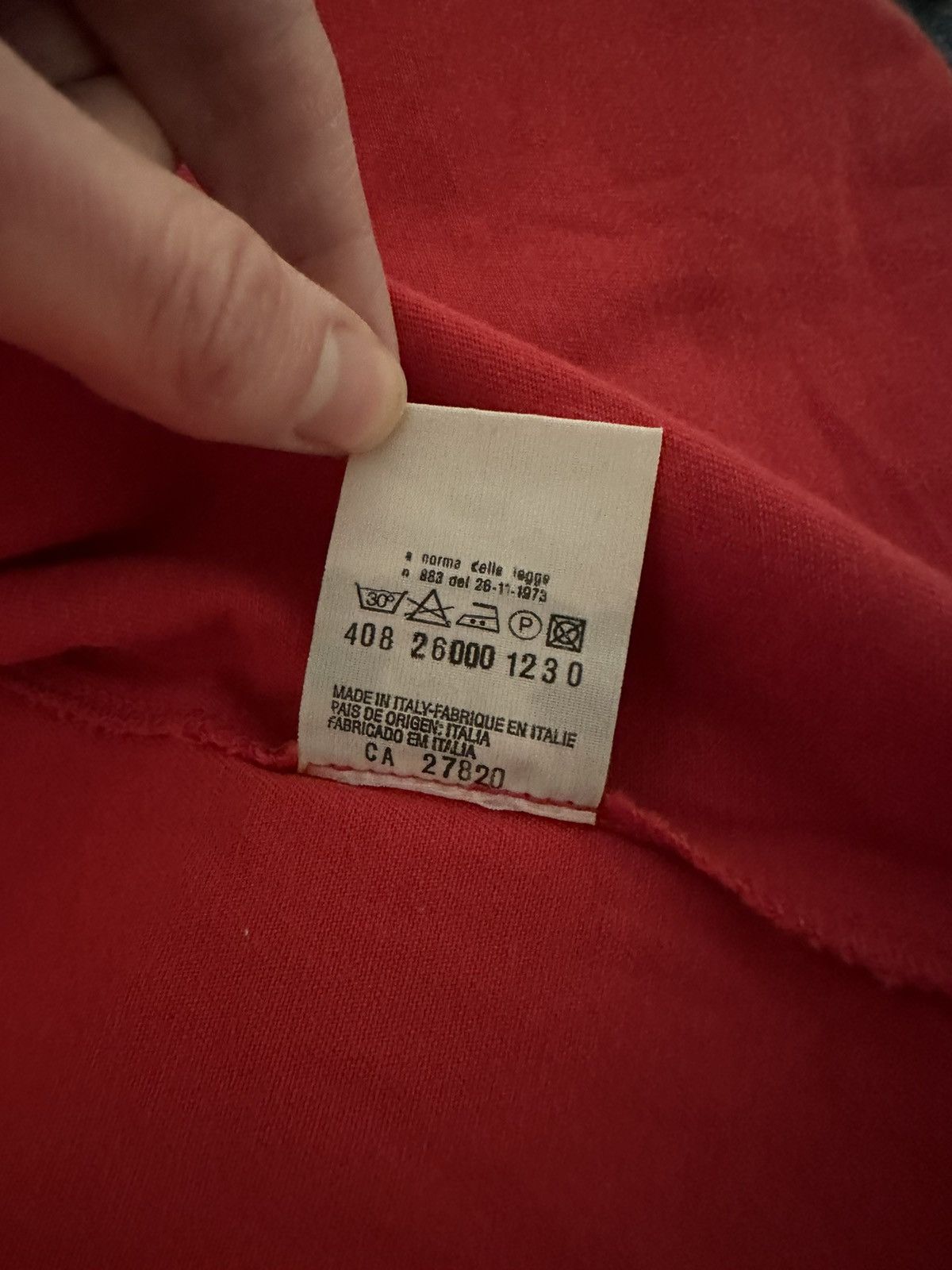 Helmut Lang SS1997 Military Officer’s Shirt in Red Size US M / EU 48-50 / 2 - 11 Thumbnail