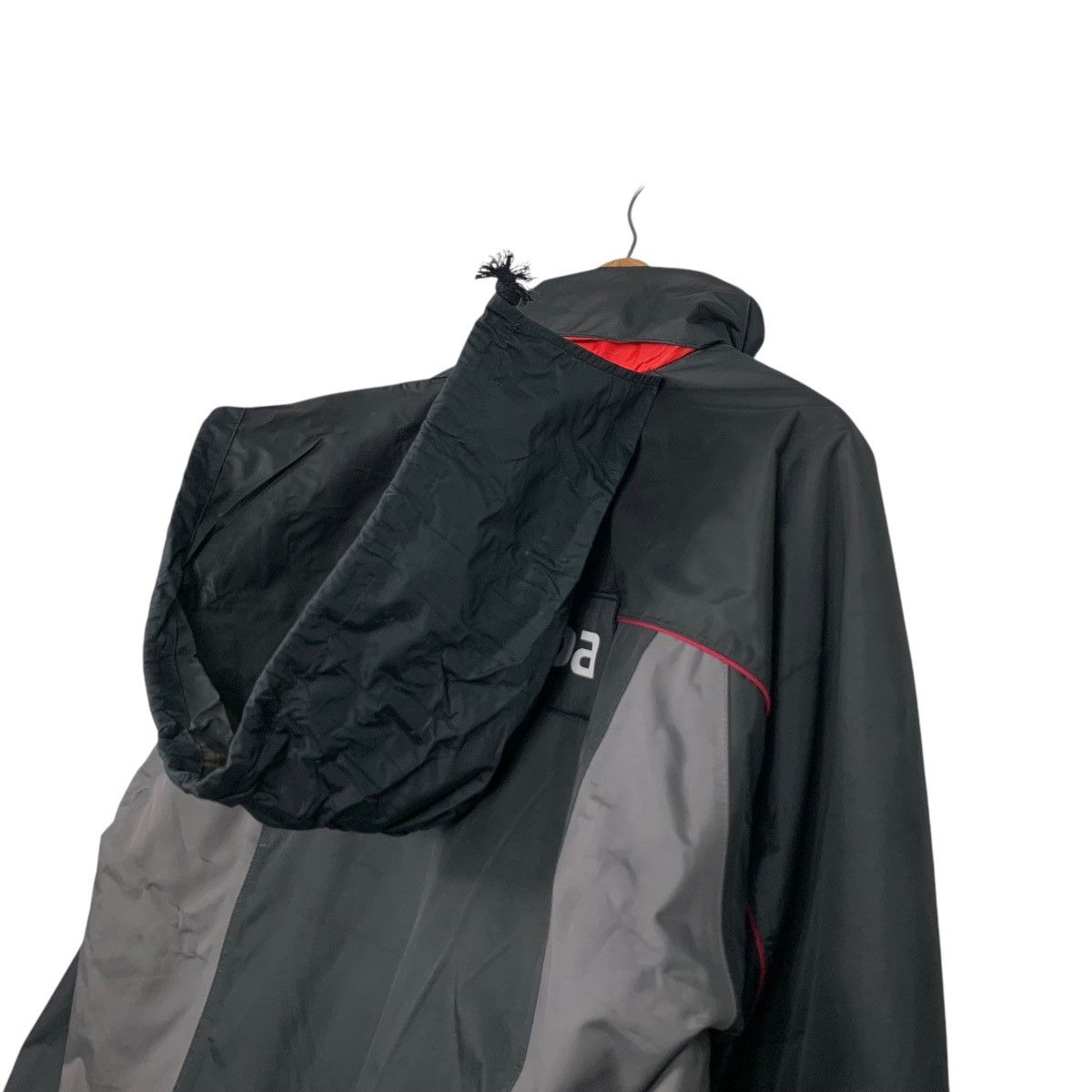 Japanese Brand MAZDA Big Logo Xebec Waterproof Jacket #2585-C117 Size US L / EU 52-54 / 3 - 9 Thumbnail