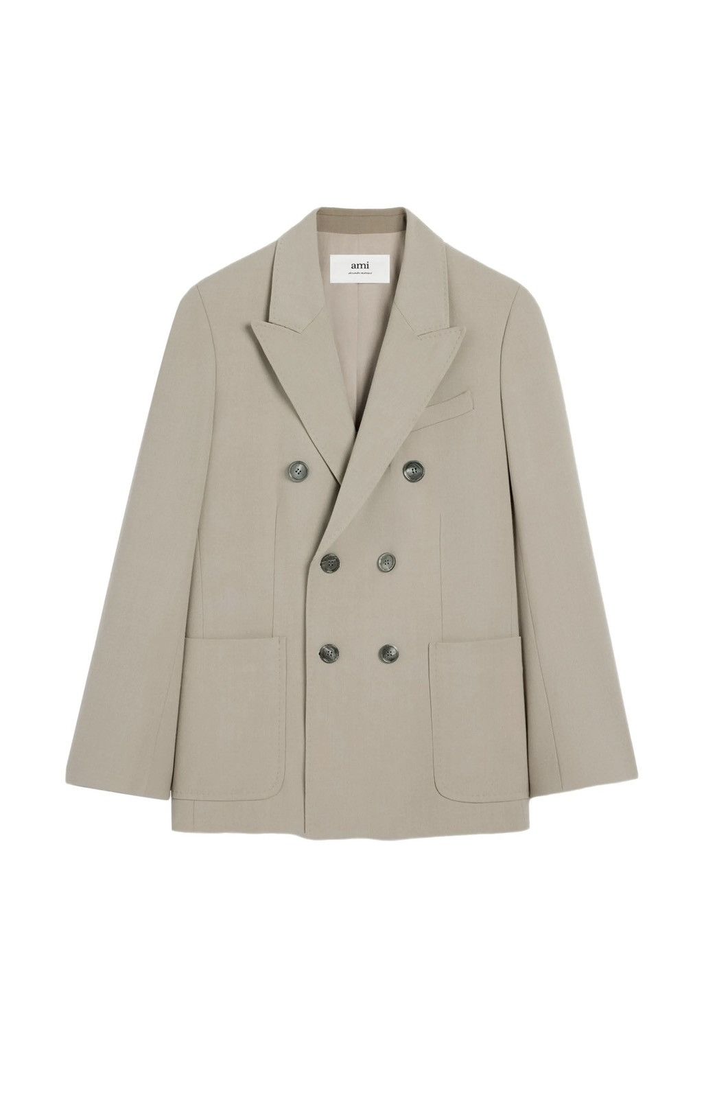 AMI Ami double breasted peak lapel suit Size 46R - 3 Thumbnail