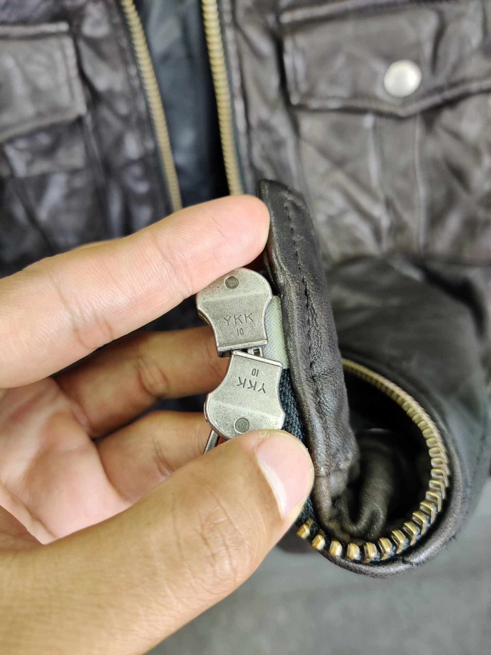Burberry Burberry Black Label Quilted Leather Brown Jacket Size US L / EU 52-54 / 3 - 15 Thumbnail