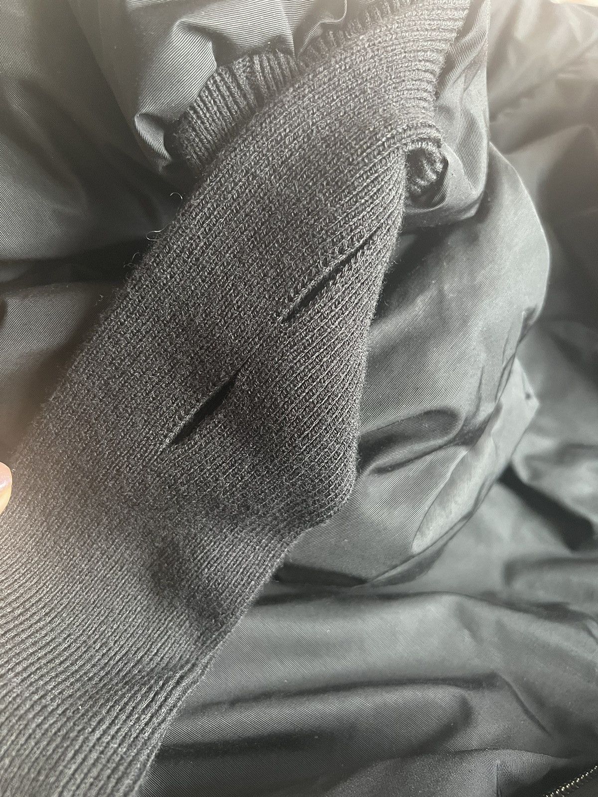 Rick Owens 🔥 Rick Owens FW22 Strobe Gauntlet bomber jacket Size US M / EU 48-50 / 2 - 14 Thumbnail