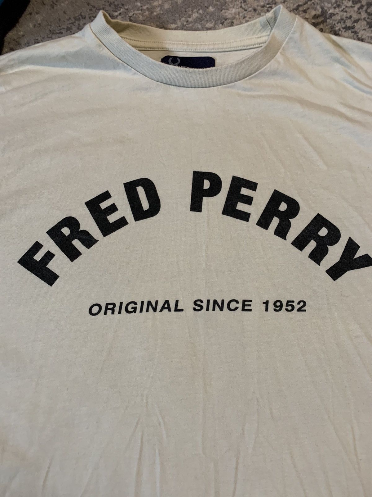 Fred Perry × Vintage 🤩Fred Perry T-shirt vintage big logo Size US M / EU 48-50 / 2 - 3 Thumbnail
