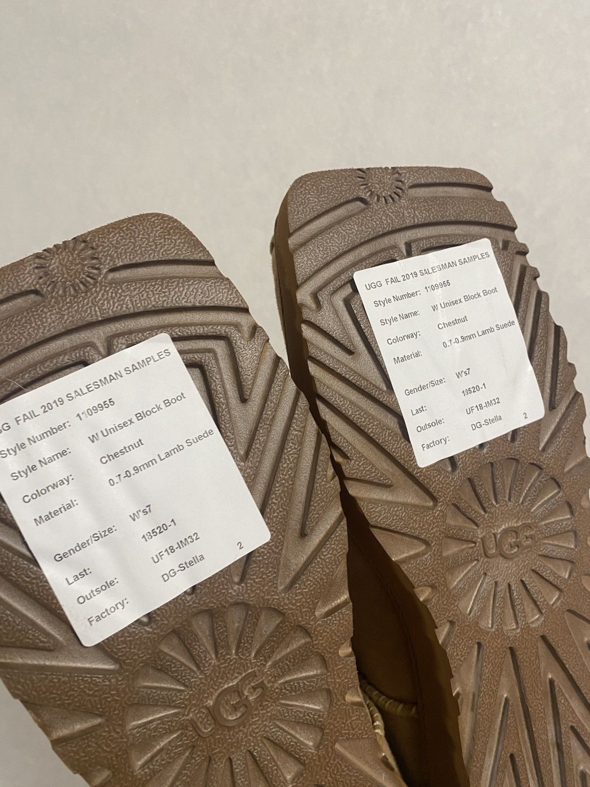 Eckhaus Latta Ugg X Eckhaus Latta Square Toe Camel Suede Boots Size: 37 Size US 7 / IT 37 - 10 Thumbnail