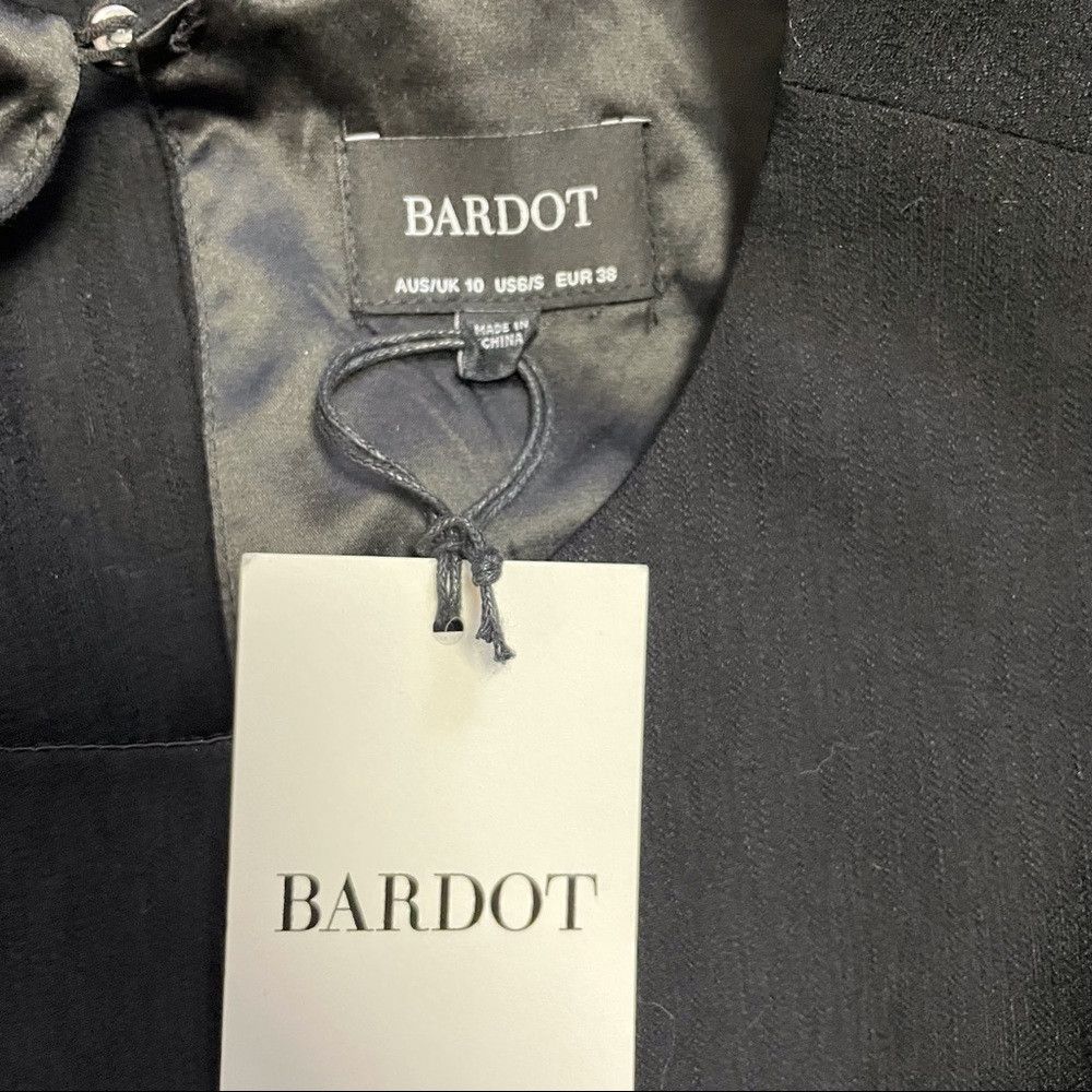 Other NWT New Bardot Belted Jumpsuit Black Size 6 Size 28" / US 6 / IT 42 - 6 Thumbnail