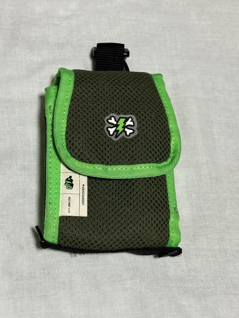 image of Undercover Ss01 "chaotic Discord" Pouch in Khaki, Men's