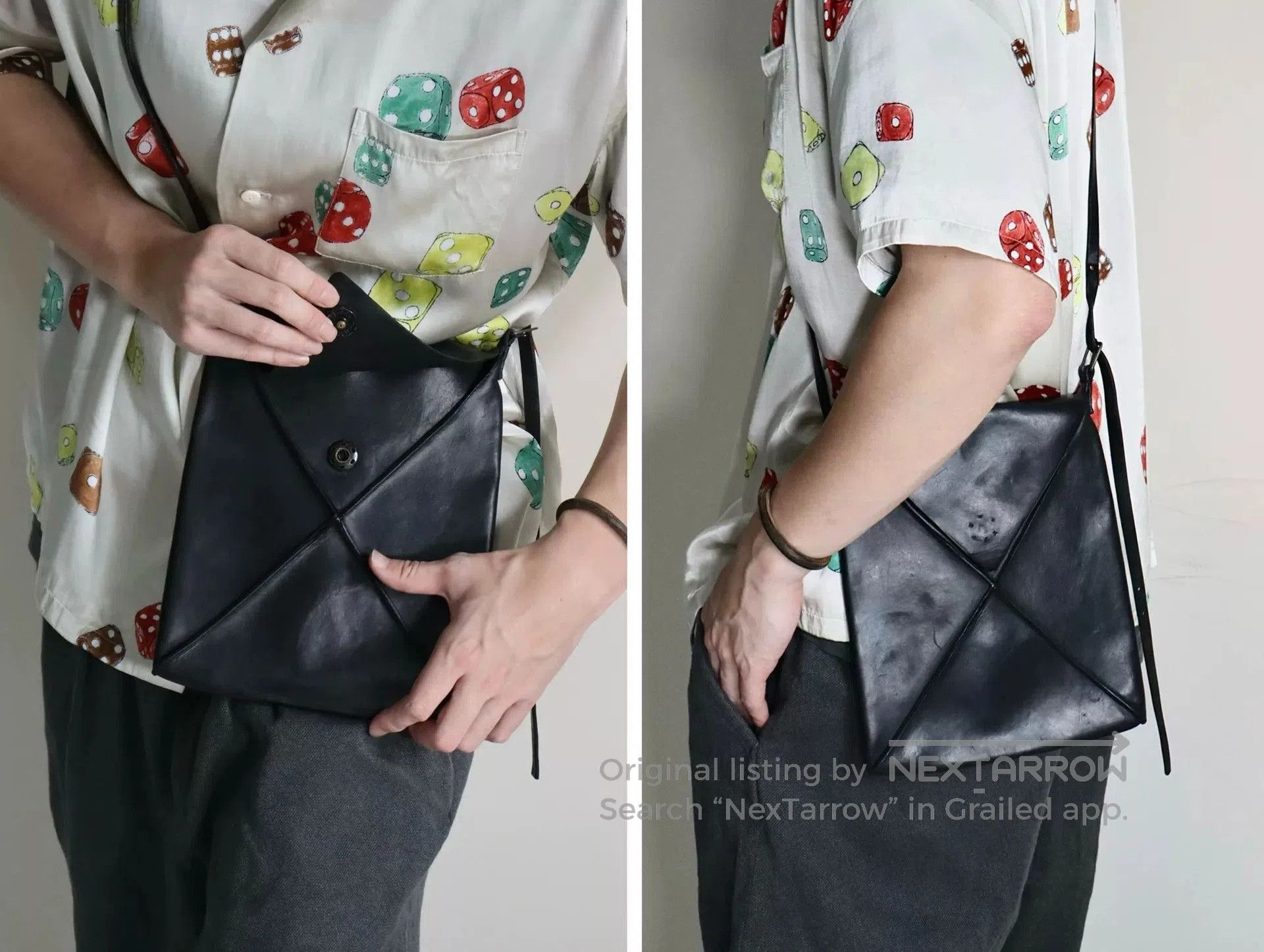 Ma+ Maurizio Amadei MA+ Horse Leather Envelope Bag. Size ONE SIZE - 1 Thumbnail