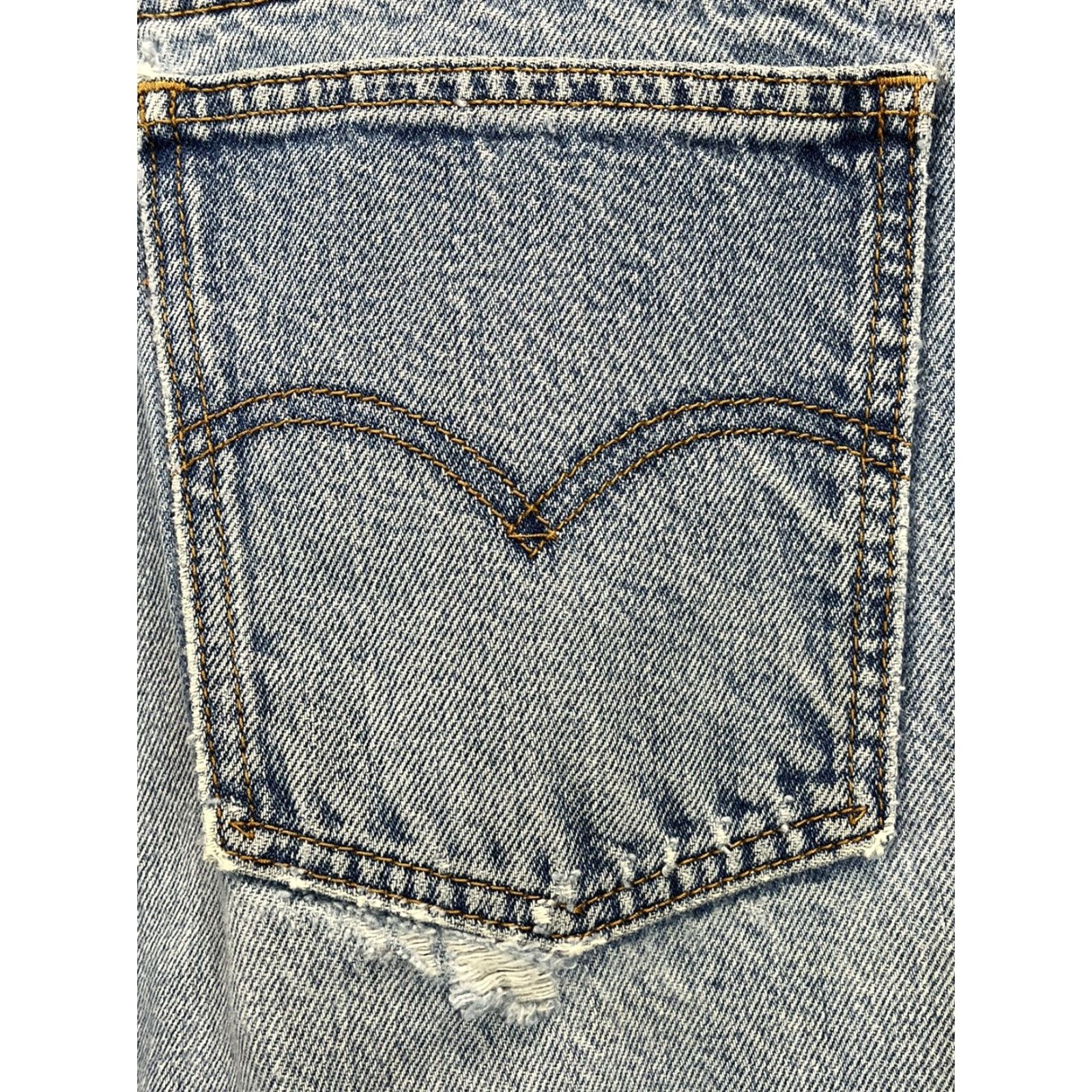 Levi's Mens Vintage Levi’s 505 Jeans Sz 36 X 30 READ 100% Cotton Levi's 505 Jeans Model Straight Style Cotton Blue Regular Men Size 36 Inseam 30 Size US 36 / EU 52 - 4 Thumbnail