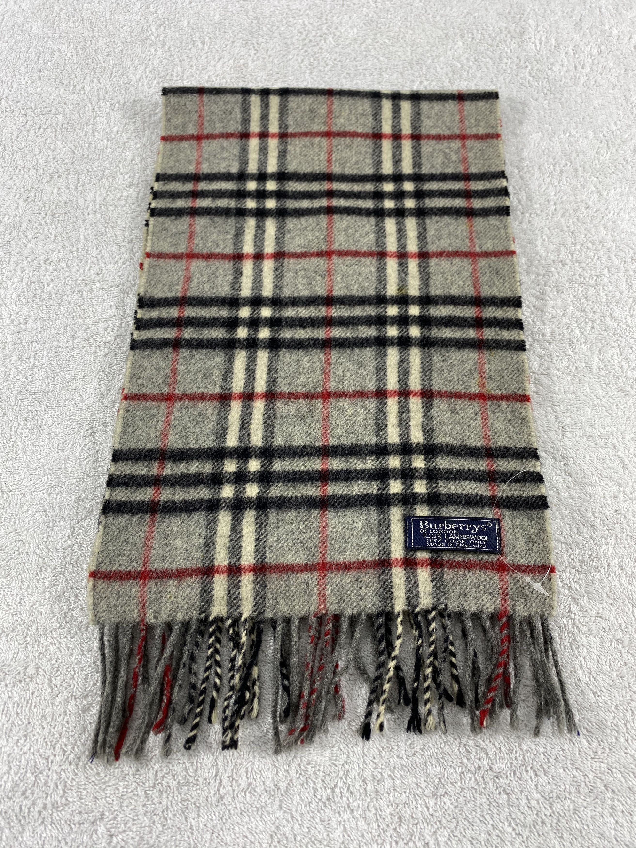 Burberry Vintage Burberry Scarf/Muffler/Neckwear MF626 Size ONE SIZE - 2 Thumbnail