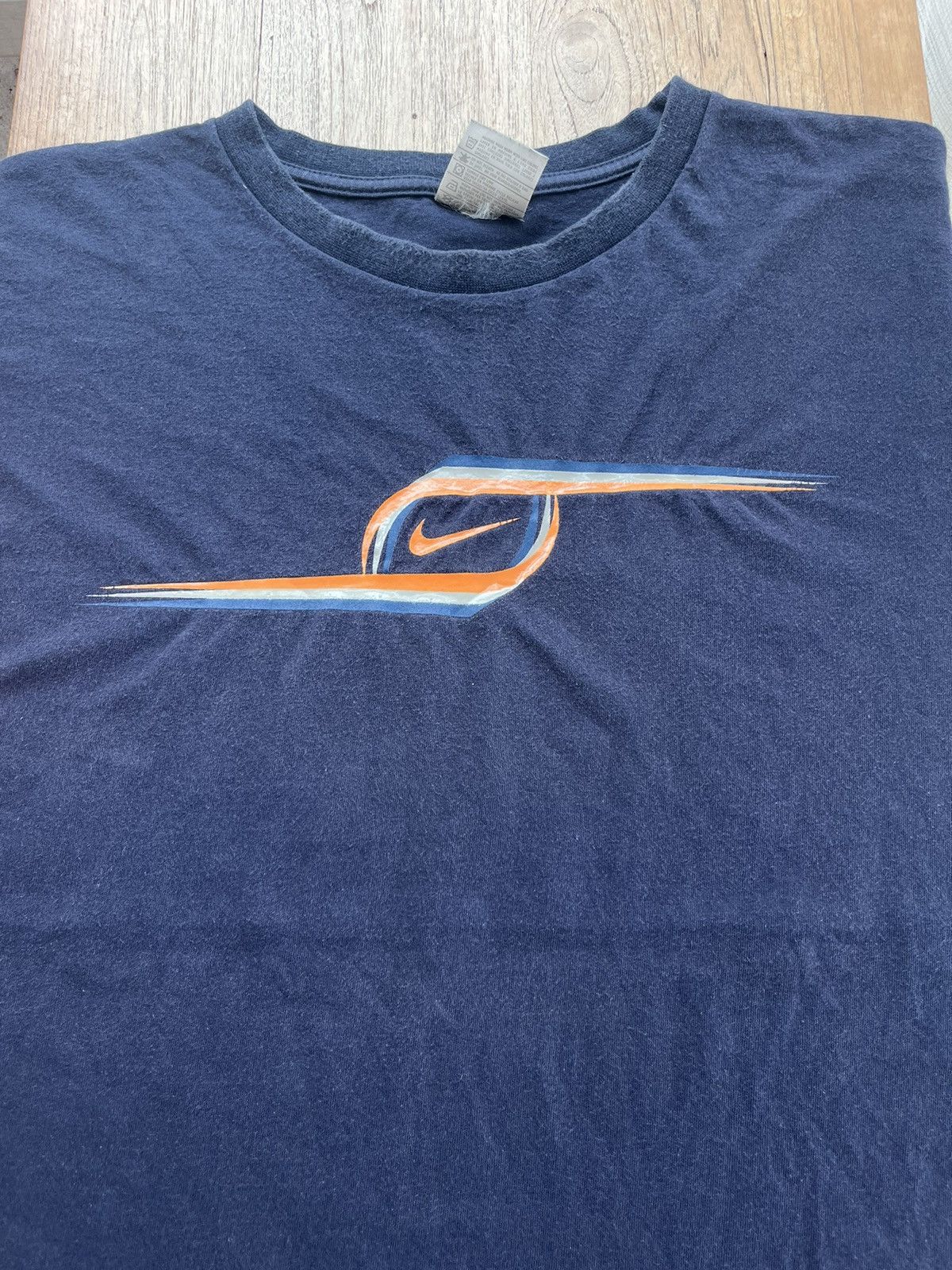 Nike × Vintage Vintage NIKE SWOOSH Center ( 2yk ) Collection 00’s T-shirt Size US XXL / EU 58 / 5 - 3 Thumbnail