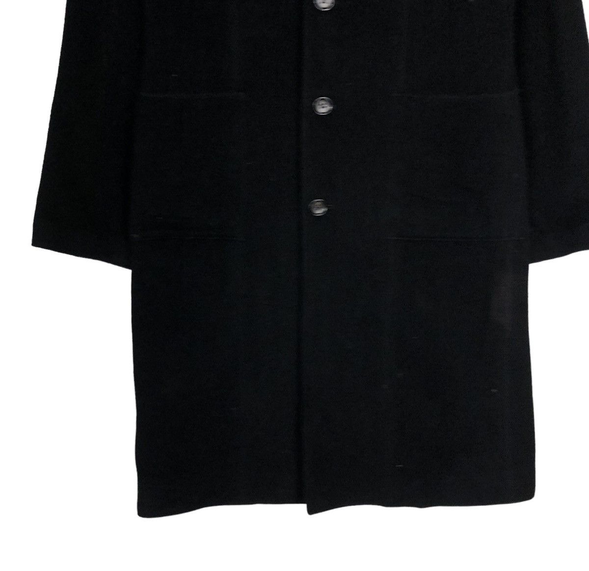 Japanese Brand VINTAGE WOOL LONG JACKET DOUBLE COLLAR 5351 POUR LES HOMMES Size US M / EU 48-50 / 2 - 7 Thumbnail