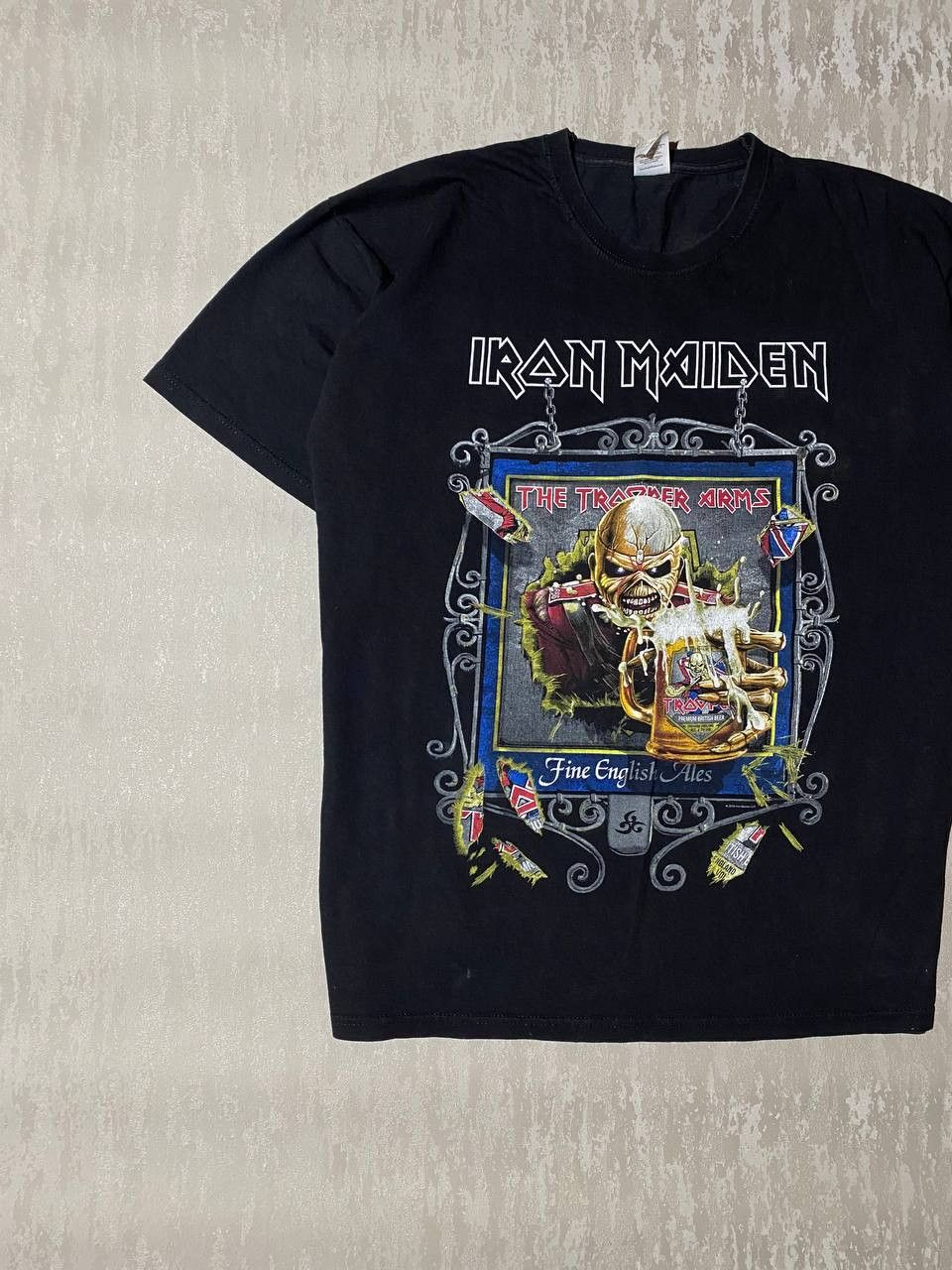 Iron Maiden × Vintage Iron Maiden Tour Shirt The Trooper Arms Legacy of the Beast Size US XXL / EU 58 / 5 - 2 Thumbnail