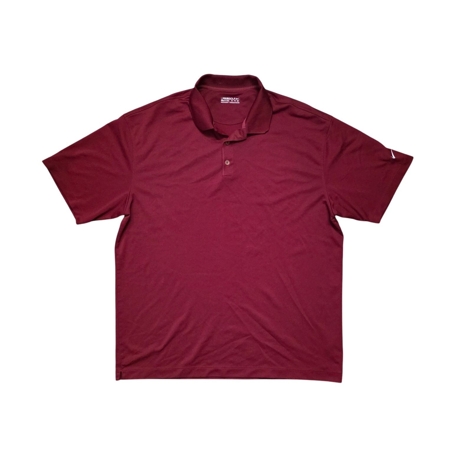 Nike Nike Tour Dri‑Fit Golf Polo Men’s XXL Dark Red Short Sleeve Size US XXL / EU 58 / 5 - 1 Thumbnail